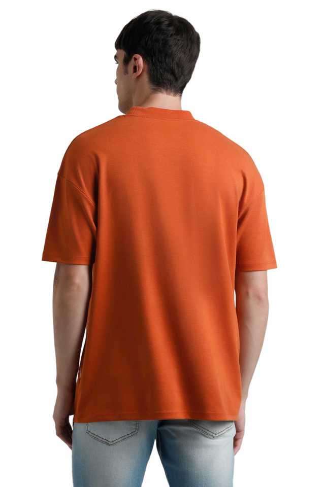 Solid-Cotton-Slim-Fit-Men-T-Shirt