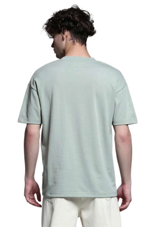 Solid-Cotton-Slim-Fit-Men-T-Shirt