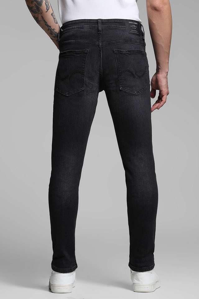 Solid-Cotton-Regular-Fit-Men-s-Casual-Jeans