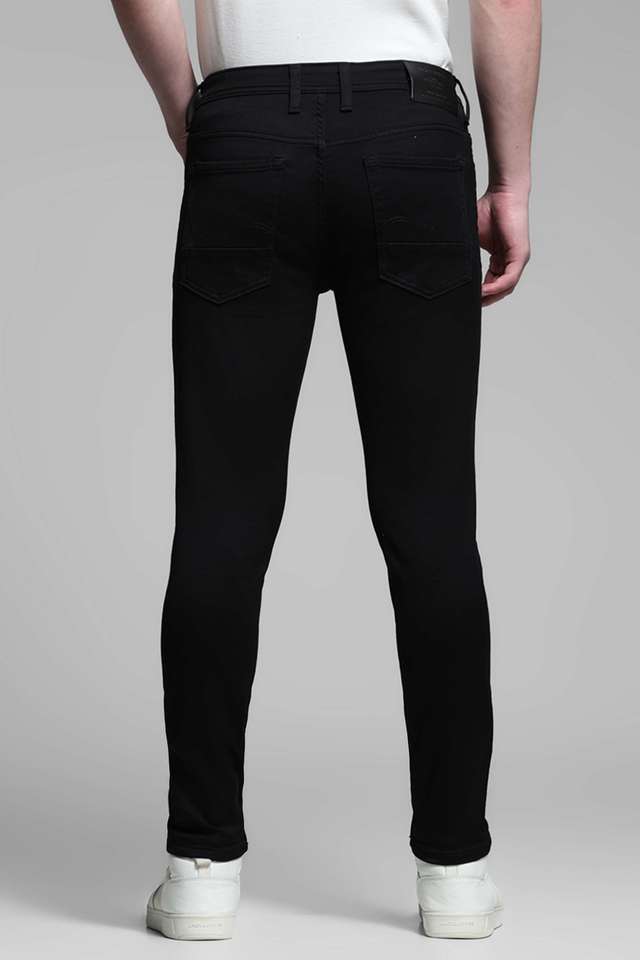 Solid-Cotton-Regular-Fit-Men-s-Casual-Jeans