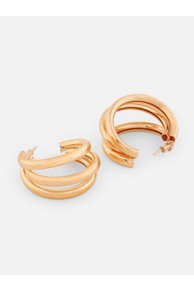 Gold-Plated-Classic-Hoop-Earrings