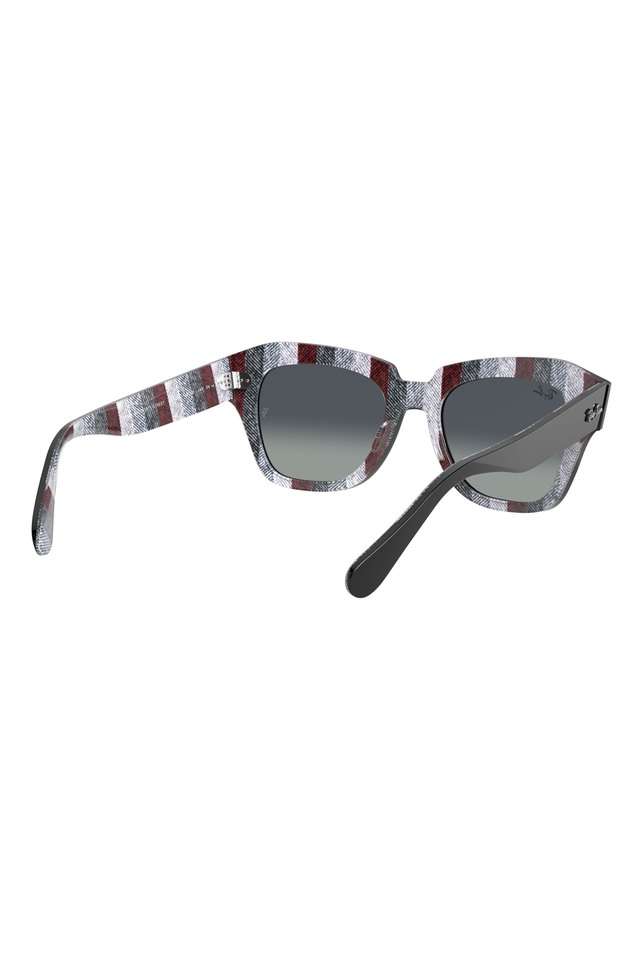 Unisex-Full-Rim-Rectangle-Sunglasses---0RB2186