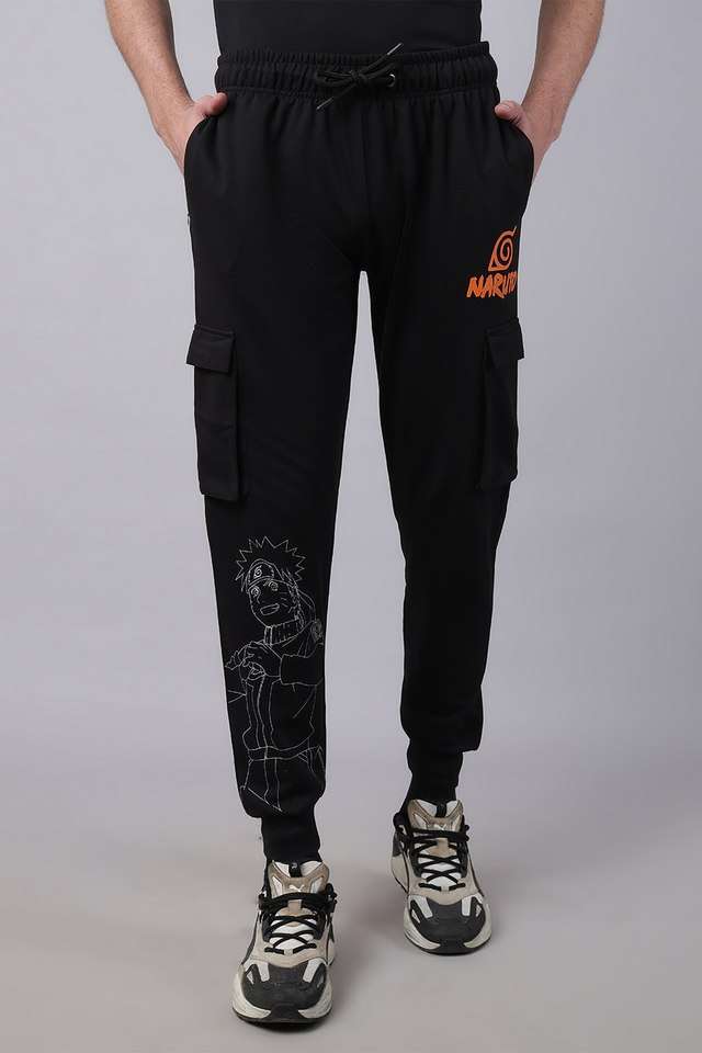 Solid-Cotton-Regular-Fit-Men-s-Joggers