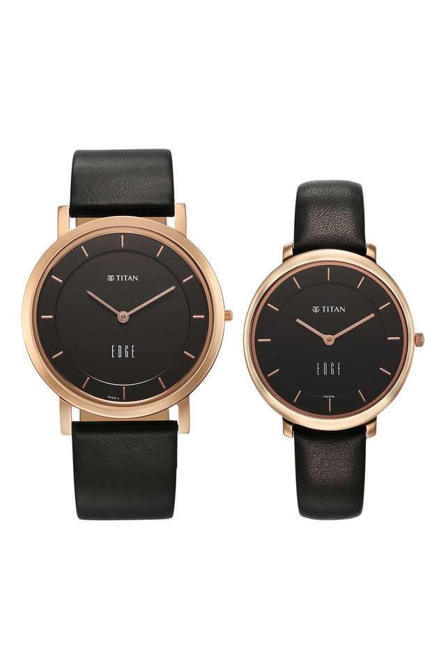 Edge-Pair-44-MM-Black-Leather-Analog-Watch-For-Unisex-+-15952655WL01
