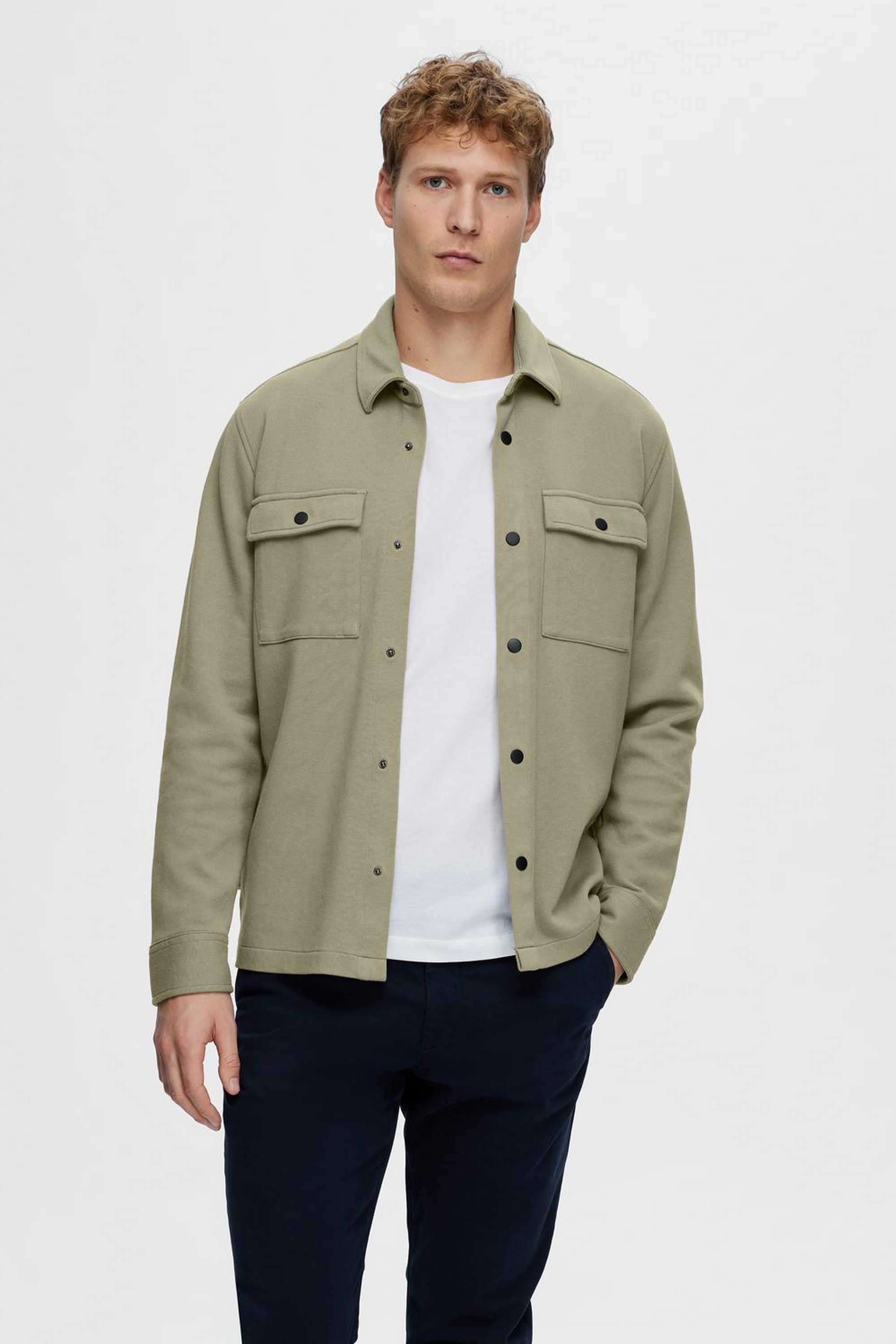 Solid-Cotton-Men-s-Casual-Wear-Shirt