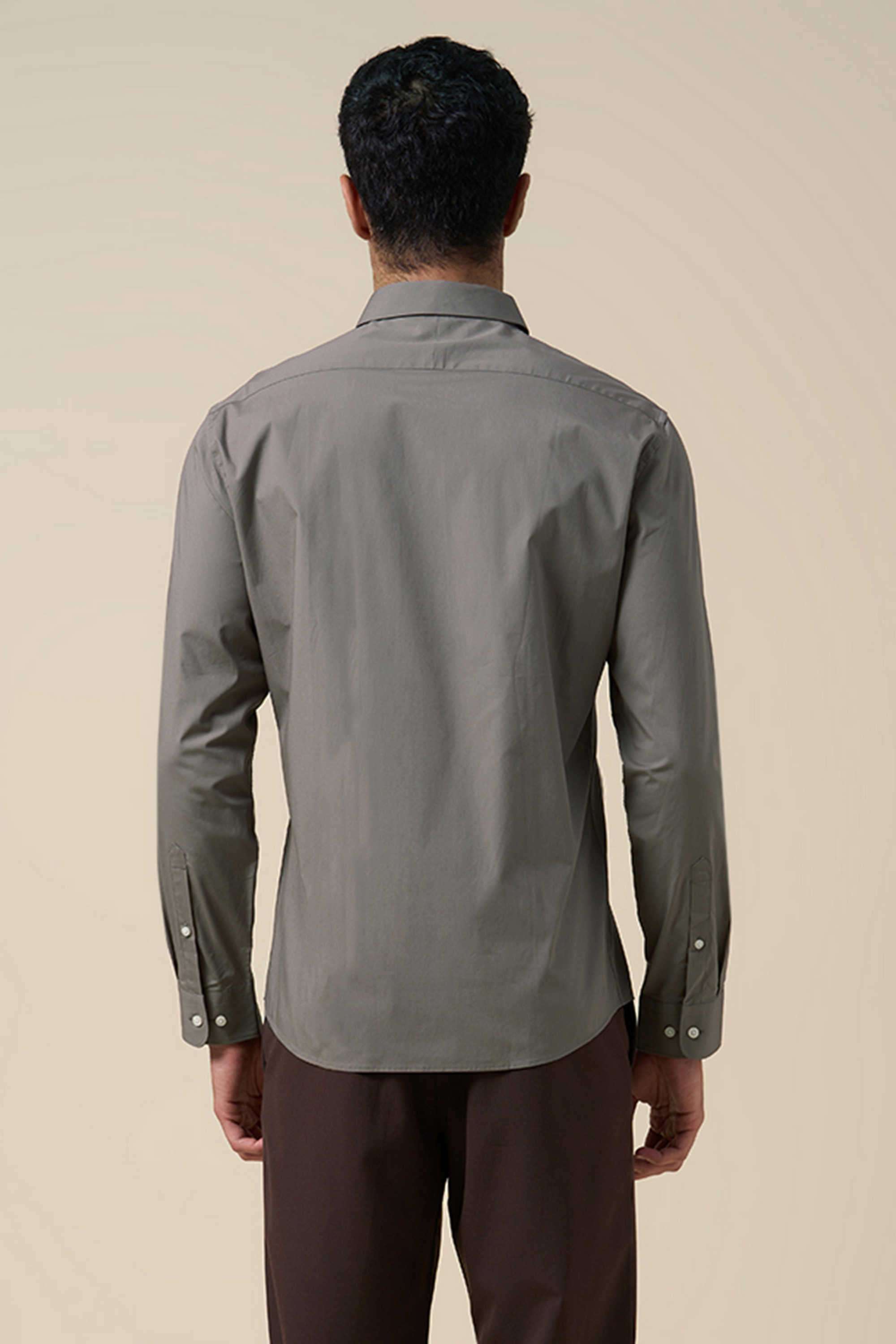 Solid-Cotton-Men-s-Casual-Wear-Shirt