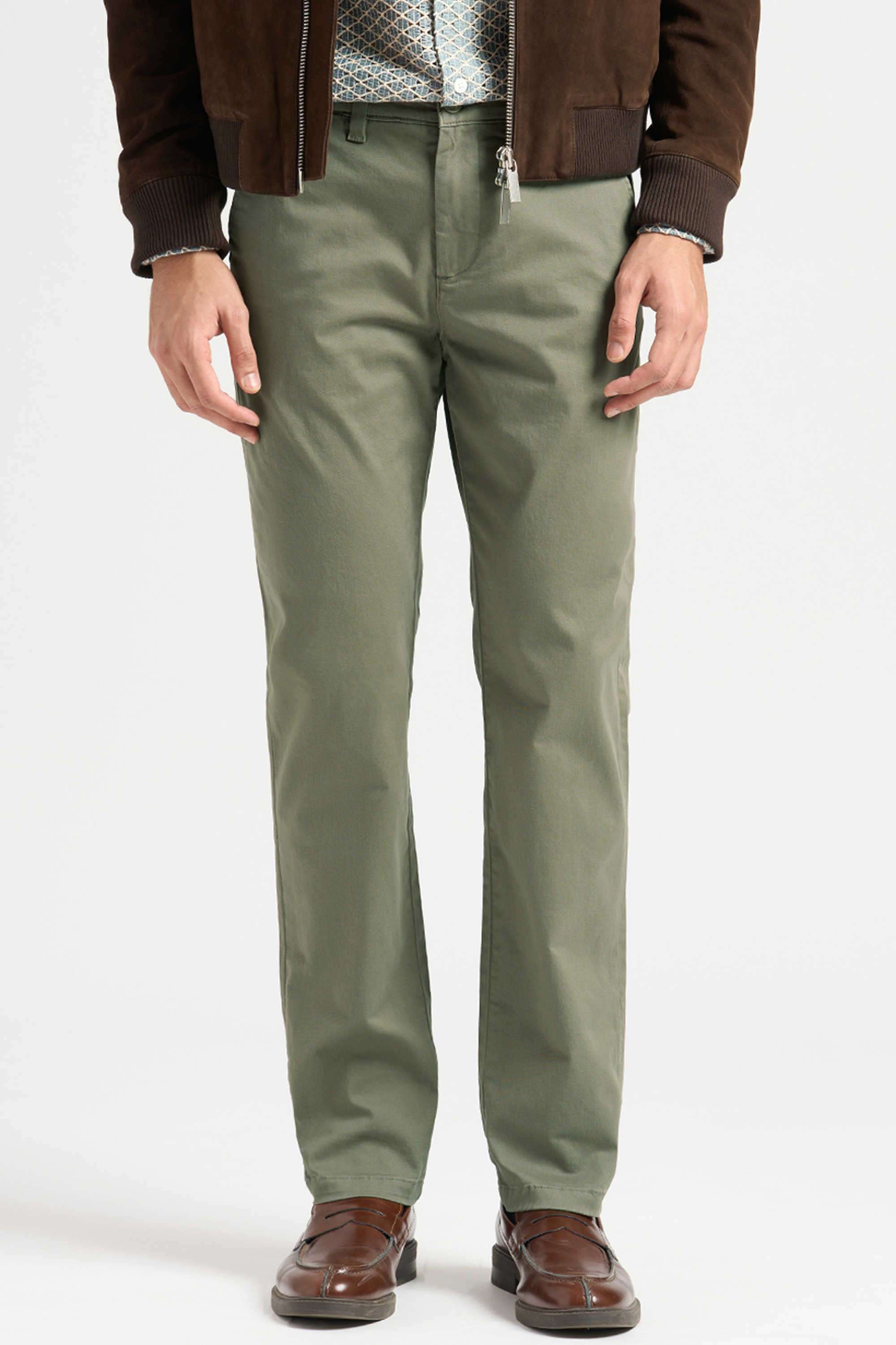 Solid-Slim-Fit-Cotton-Men-s-Casual-Wear-Trousers