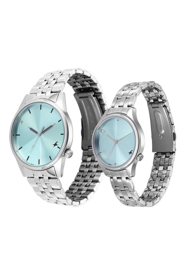 Mixmatched-3.0-49.5-mm-Blue-Dial-Metal-Analogue-Watch-For-Couple---33056296SM02P