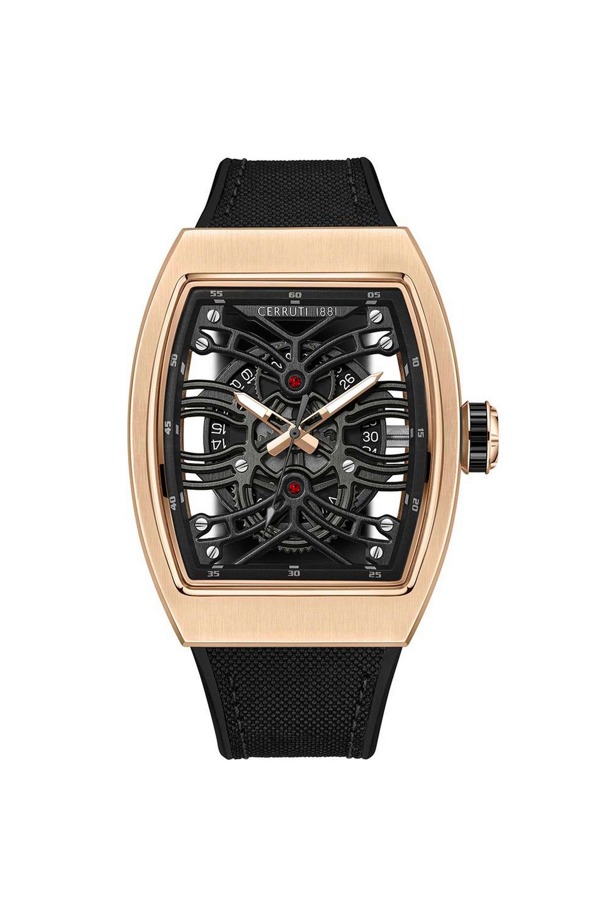 FW23-48-mm-Quartz-Analogue-Watch-for-Men---Black-Dial-with-Black-Leather-Strap-(NTCECIGN0019503)