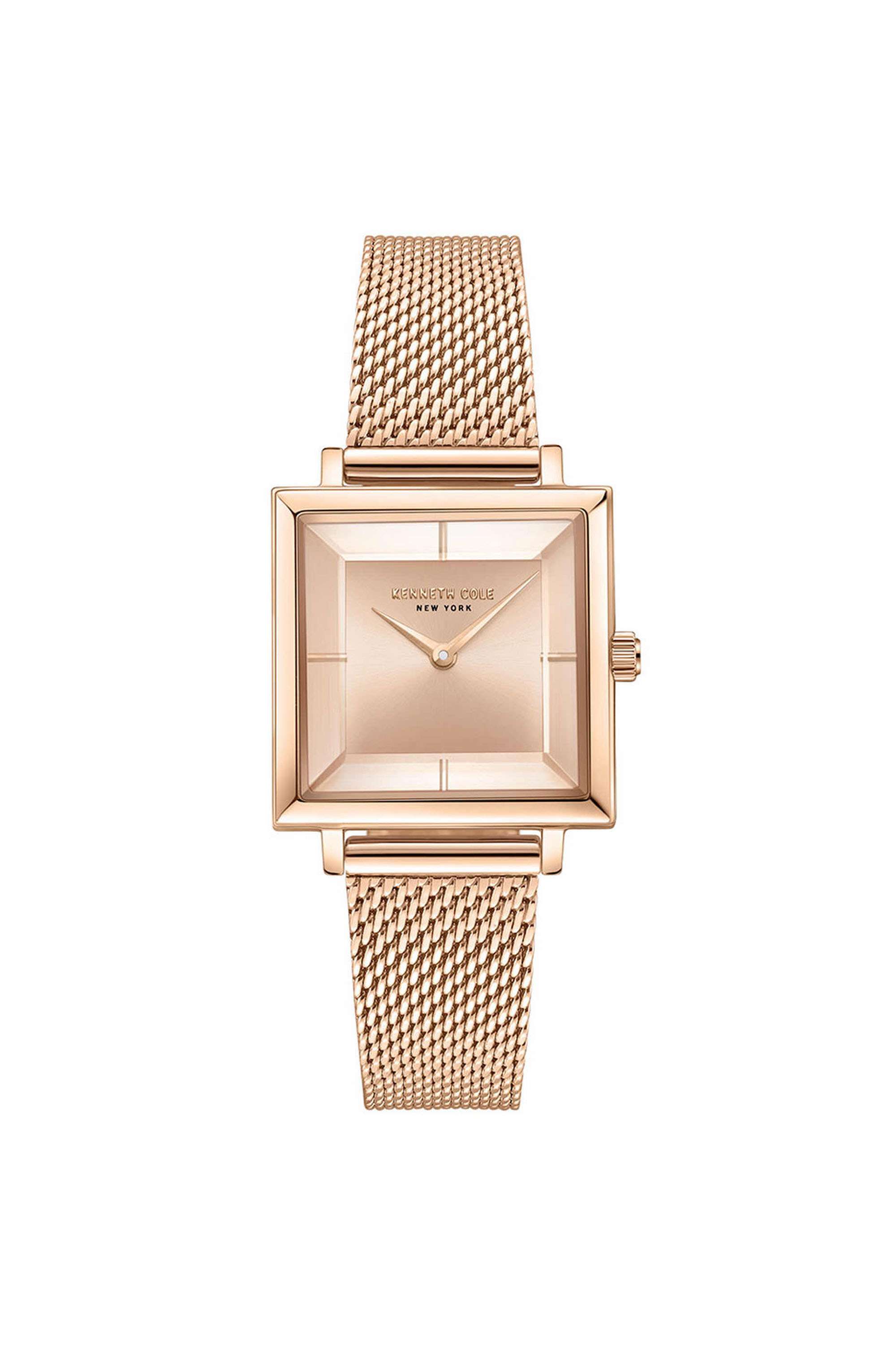 Modern-Classic-Diamond-30-mm-Quartz-Analogue-Watch-For-Women---Rose-Gold-Dial-with-Rose-Gold-Stainless-Steel-Strap-(KCWLG0026503LD)