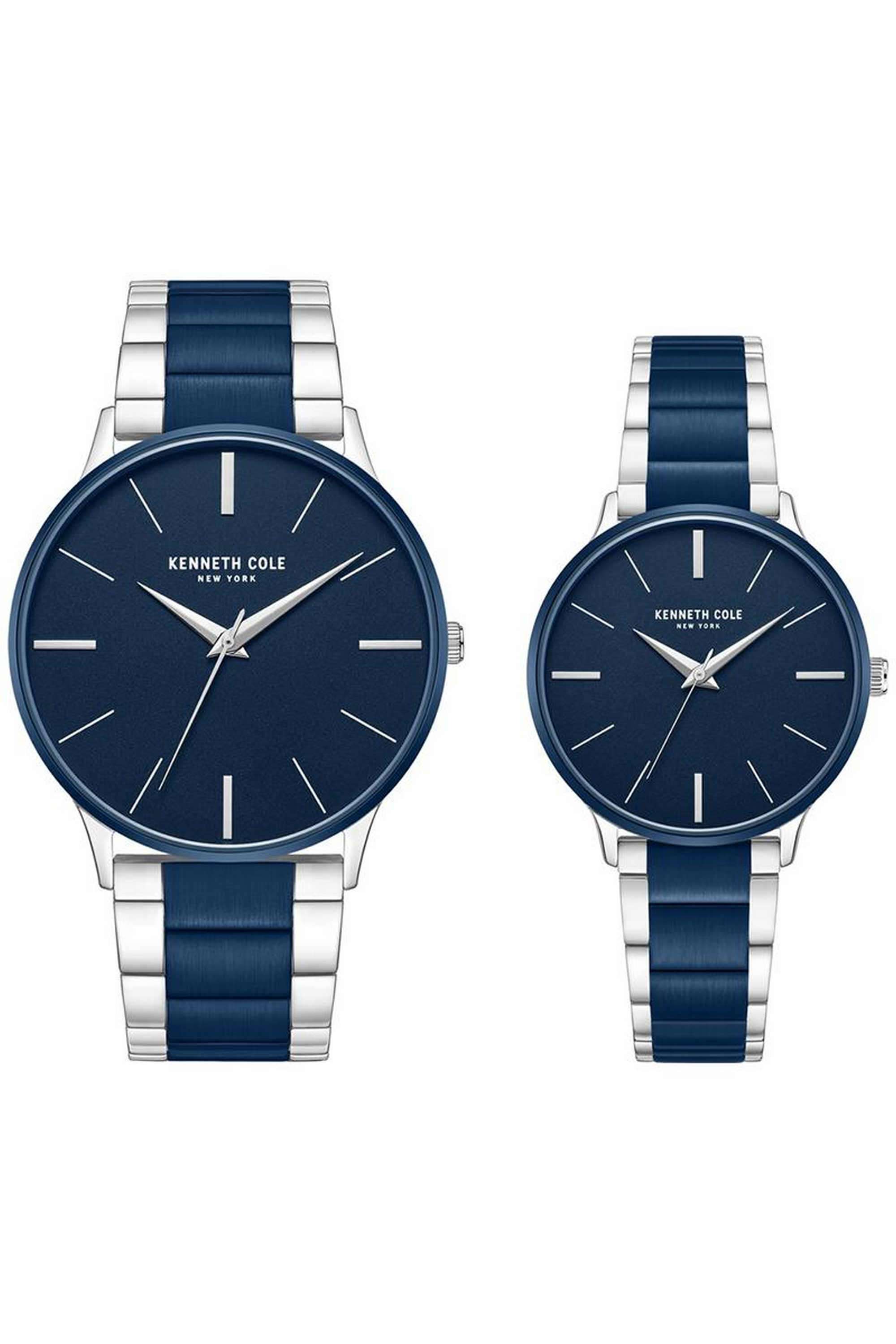 Promaster-Sky-48-mm-Quartz-Analogue-Watch-for-Couple---Blue-Dial-with-Two-Tone-Stainless-Steel-Strap-(KCWGG0049501GLPA)