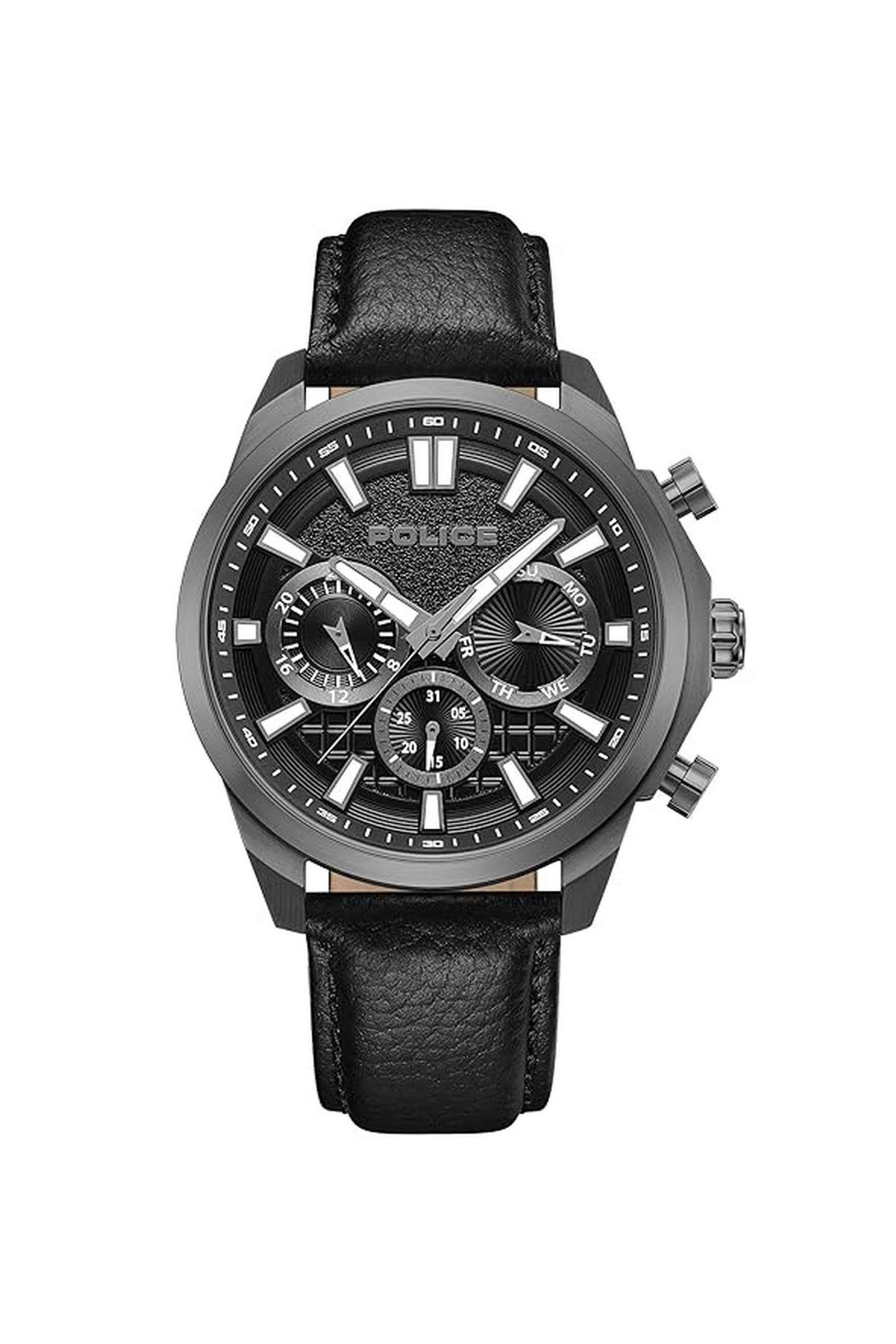 44-mm-Analogue-Quartz-Watch-For-Men-s---Black-Dial-with-Black-Leather-Strap-(NTPLPWGF0021005)
