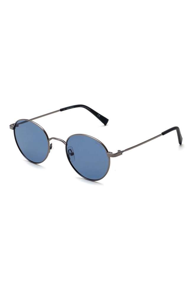 Unisex-Full-Rim-Polarized-Round-Sunglasses