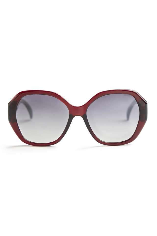 Women-s-Full-Rim-Non-Polarized-Hexagon-Sunglasses
