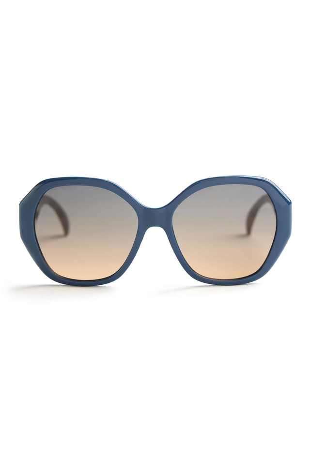 Women-s-Full-Rim-Non-Polarized-Hexagon-Sunglasses
