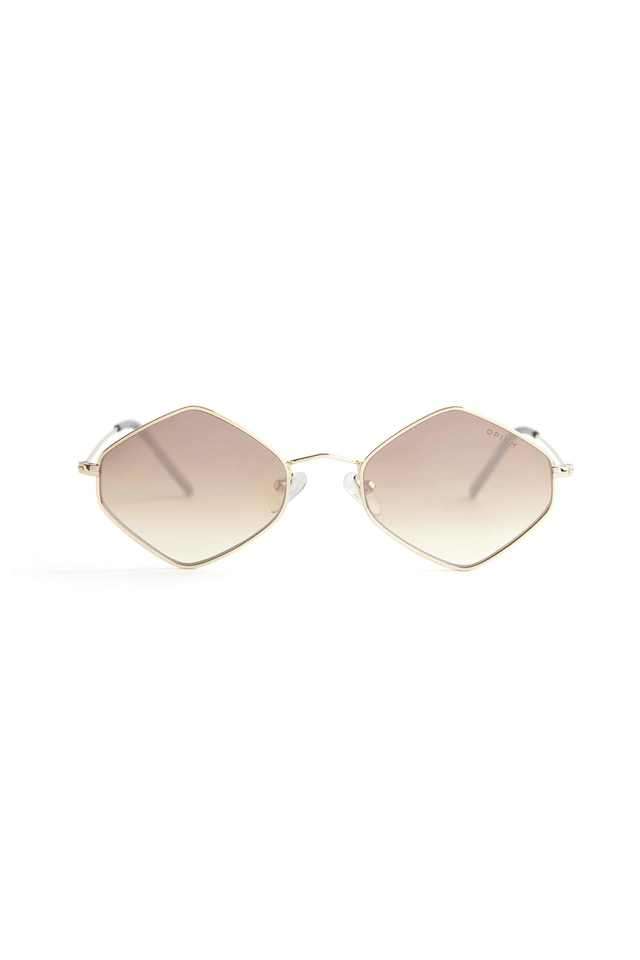 Unisex-s-Full-Rim-Non-Polarized-Hexagon-Sunglasses