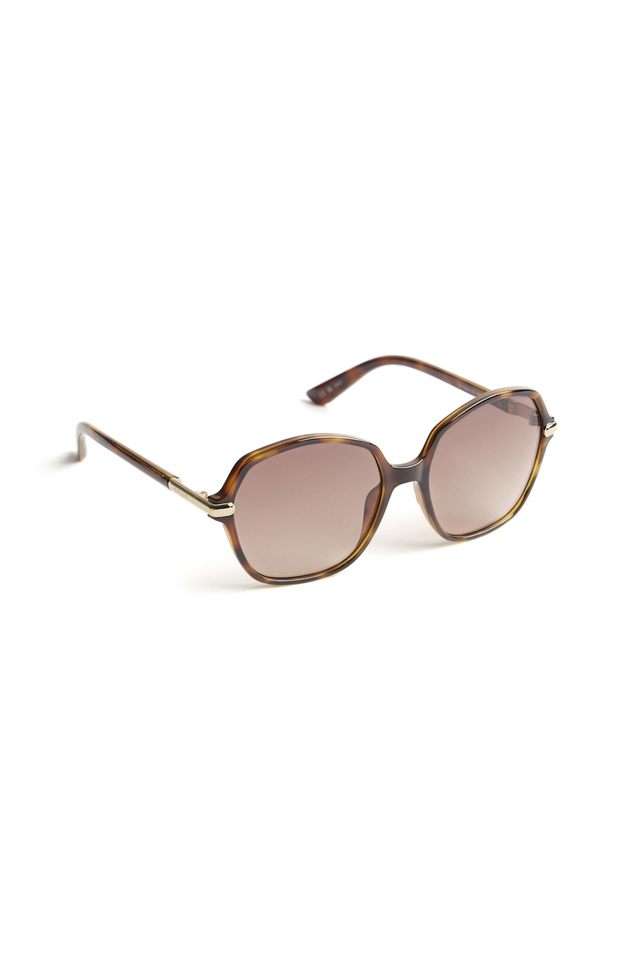 Women-s-Full-Rim-Non-Polarized-Hexagon-Sunglasses---OP-10268