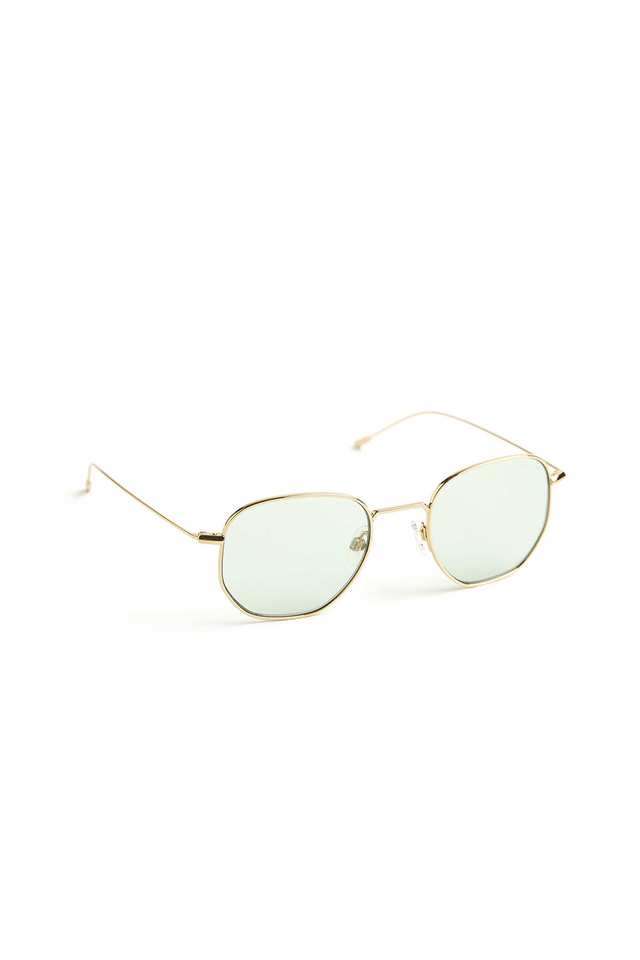 Unisex-Full-Rim-Non-Polarized-Hexagon-Sunglasses