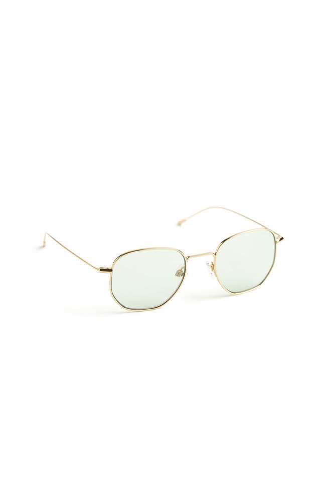 Unisex-Full-Rim-Non-Polarized-Hexagon-Sunglasses