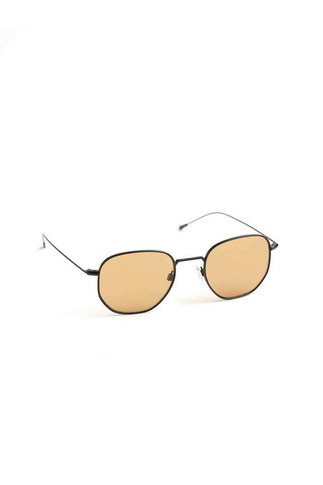 Unisex-Full-Rim-Non-Polarized-Hexagon-Sunglasses