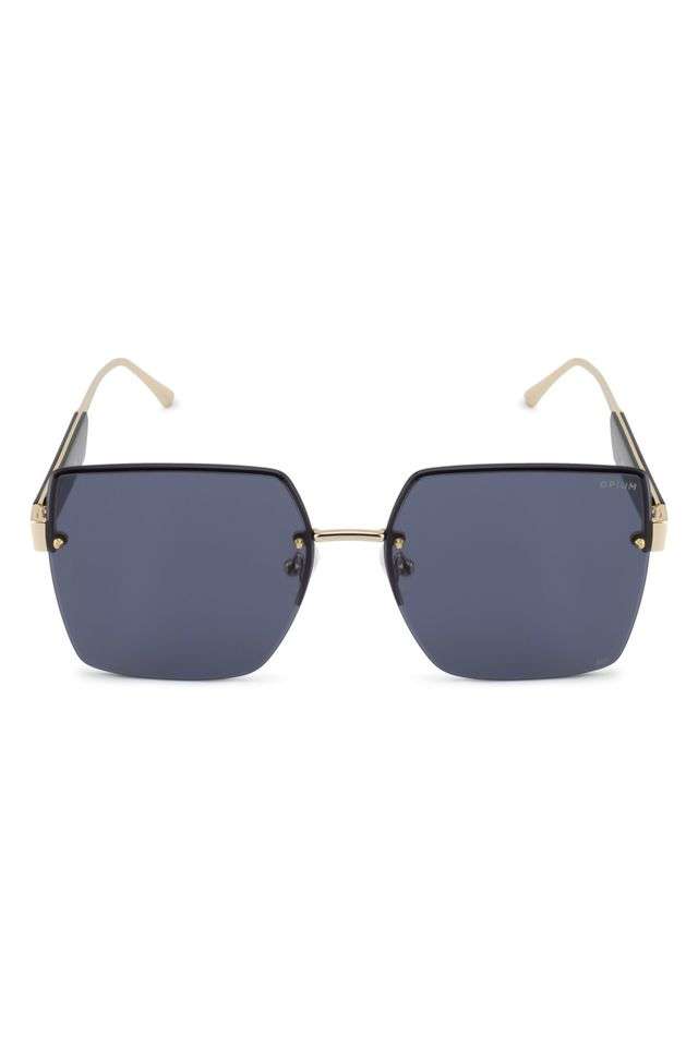 Half-Rim-Metal-Non-Polarized-Women-Sunglasses