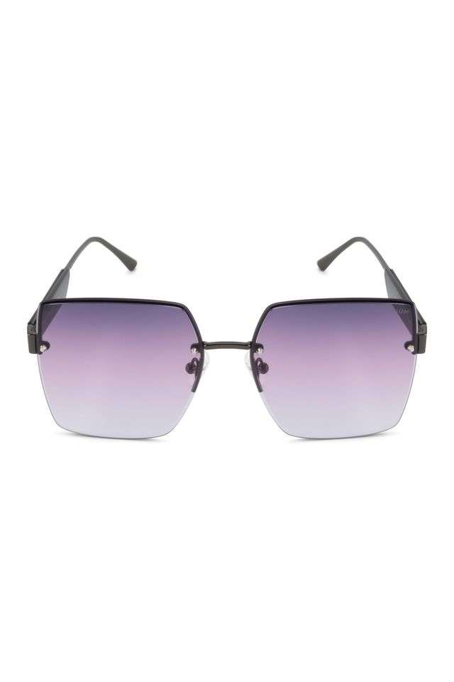 Half-Rim-Metal-Non-Polarized-Women-Sunglasses