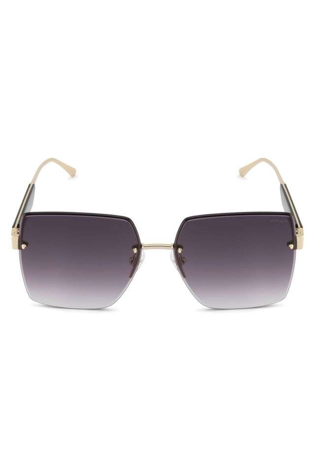 Half-Rim-Metal-Non-Polarized-Women-Sunglasses