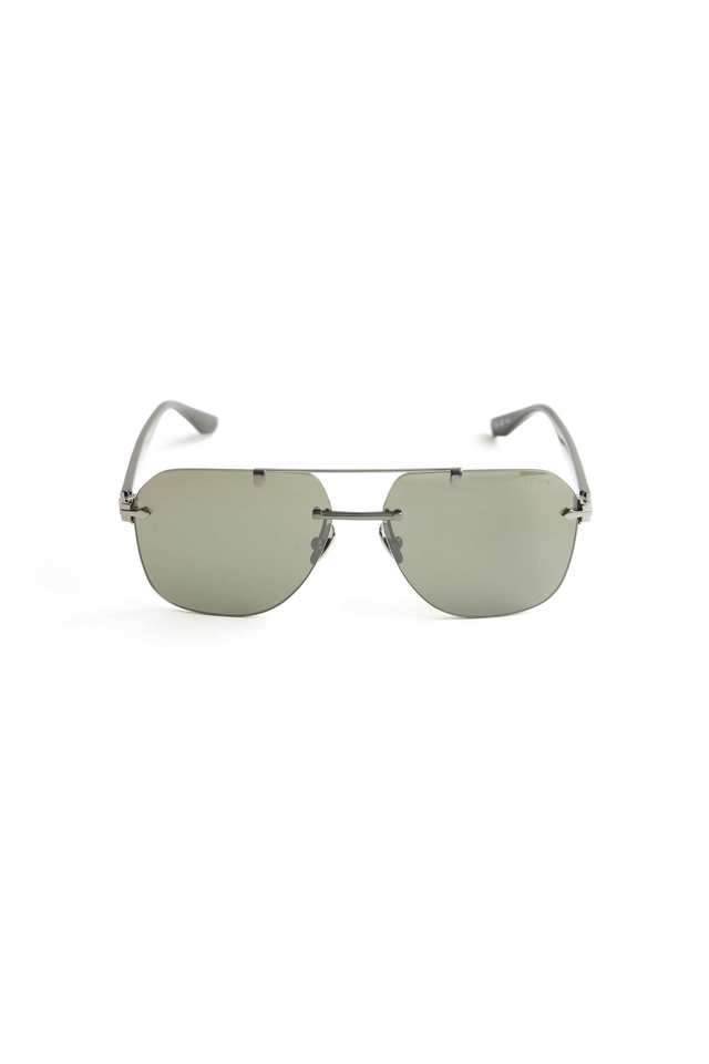 Men-Rimless-Non-Polarized-Navigator-Sunglasses
