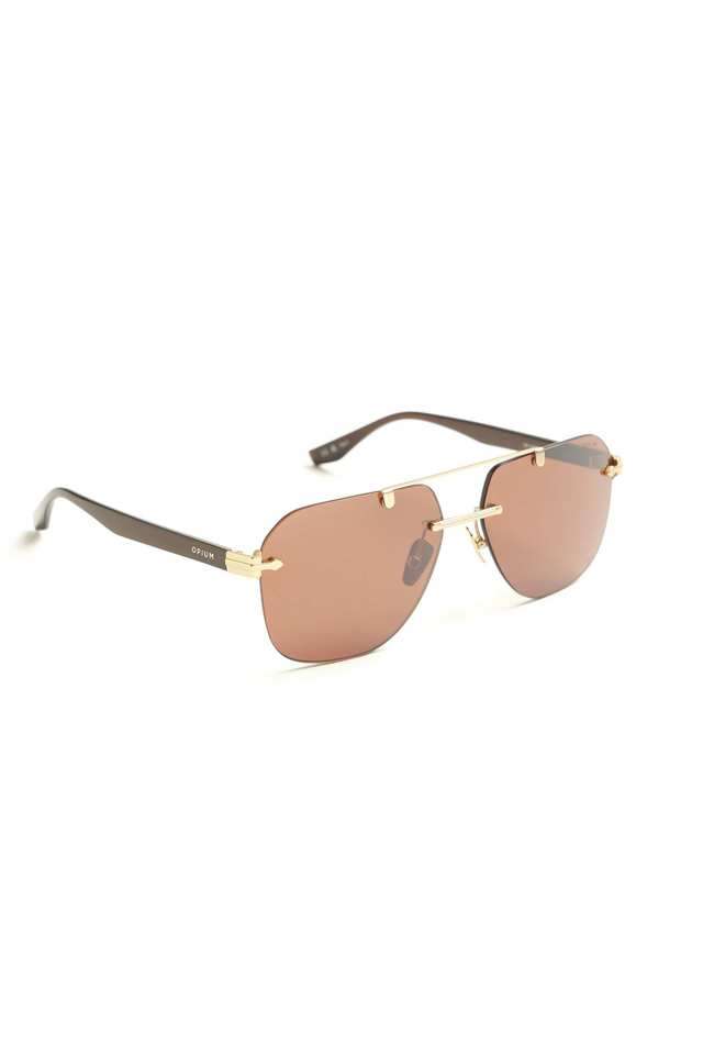 Men-Rimless-Non-Polarized-Navigator-Sunglasses