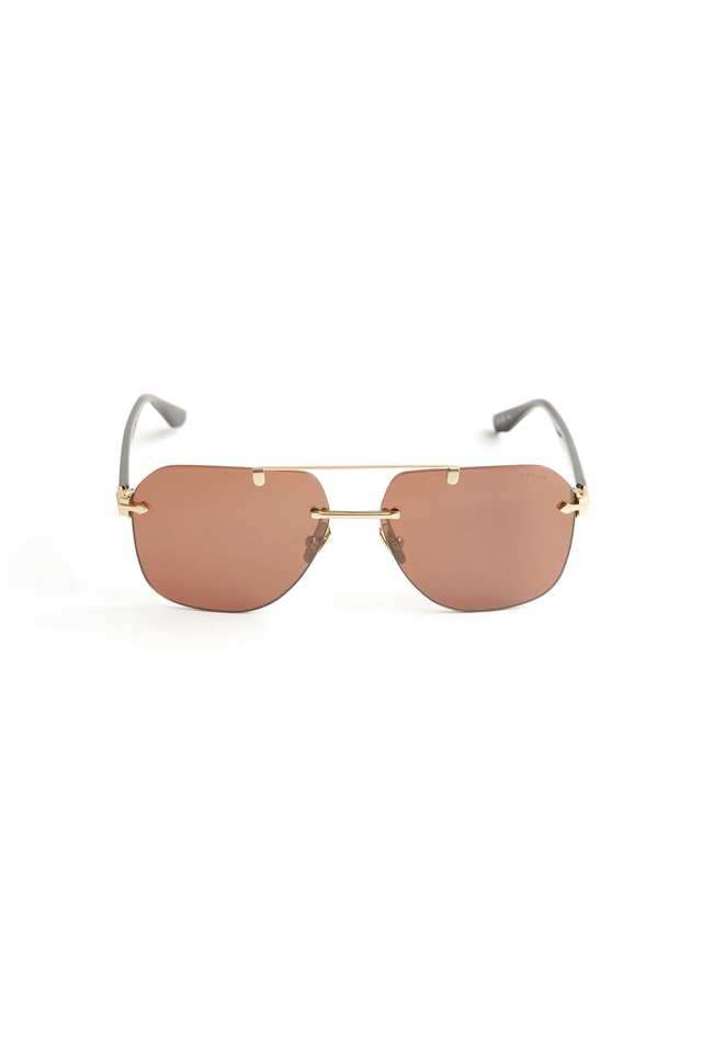 Men-Rimless-Non-Polarized-Navigator-Sunglasses