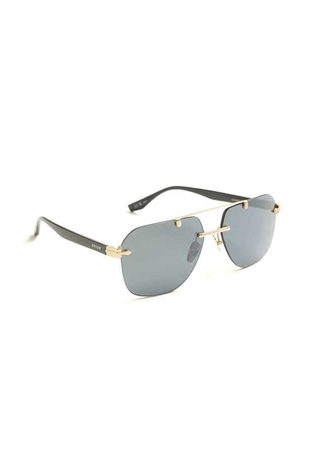 Men-Rimless-Non-Polarized-Navigator-Sunglasses