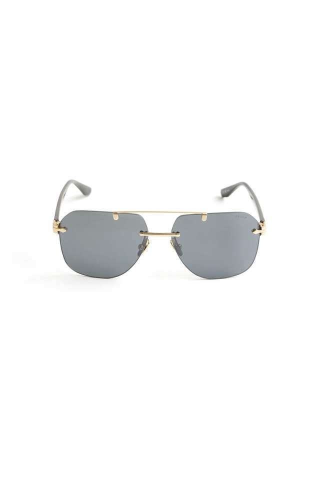 Men-Rimless-Non-Polarized-Navigator-Sunglasses