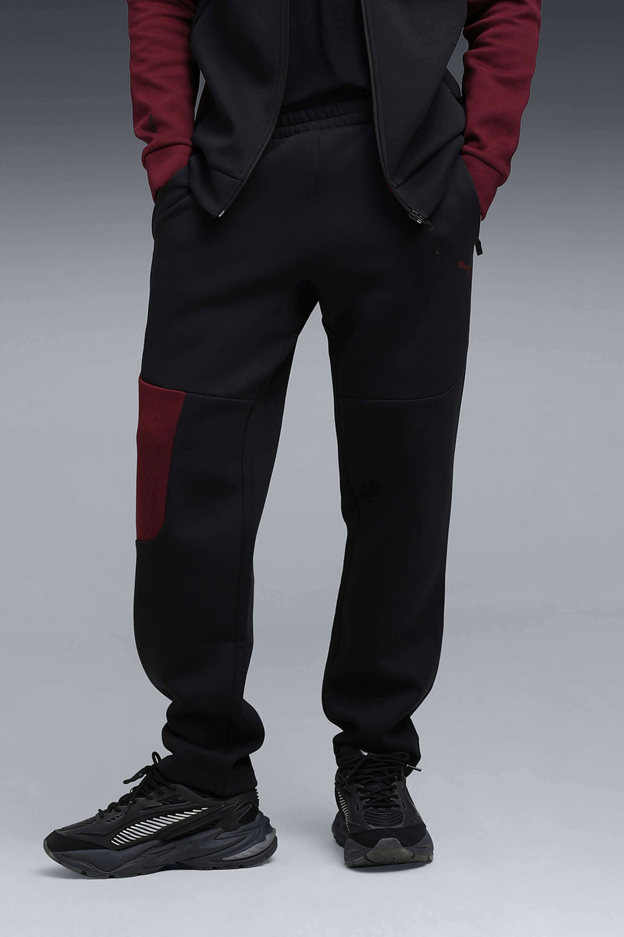 Solid-Cotton-Regular-Fit-Men-s-Pants