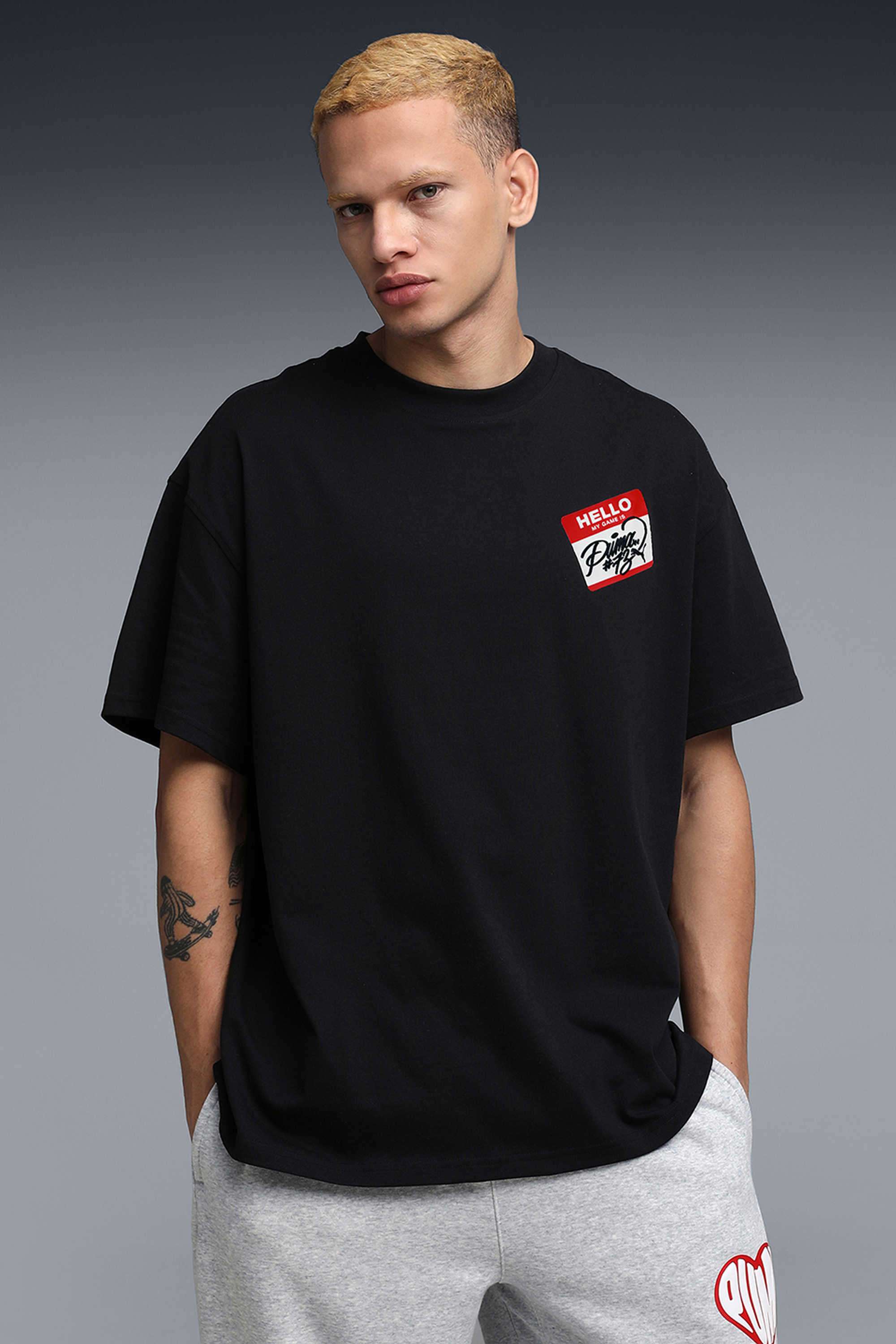 Solid-Cotton-Oversized-Fit-Men-s-T-Shirt