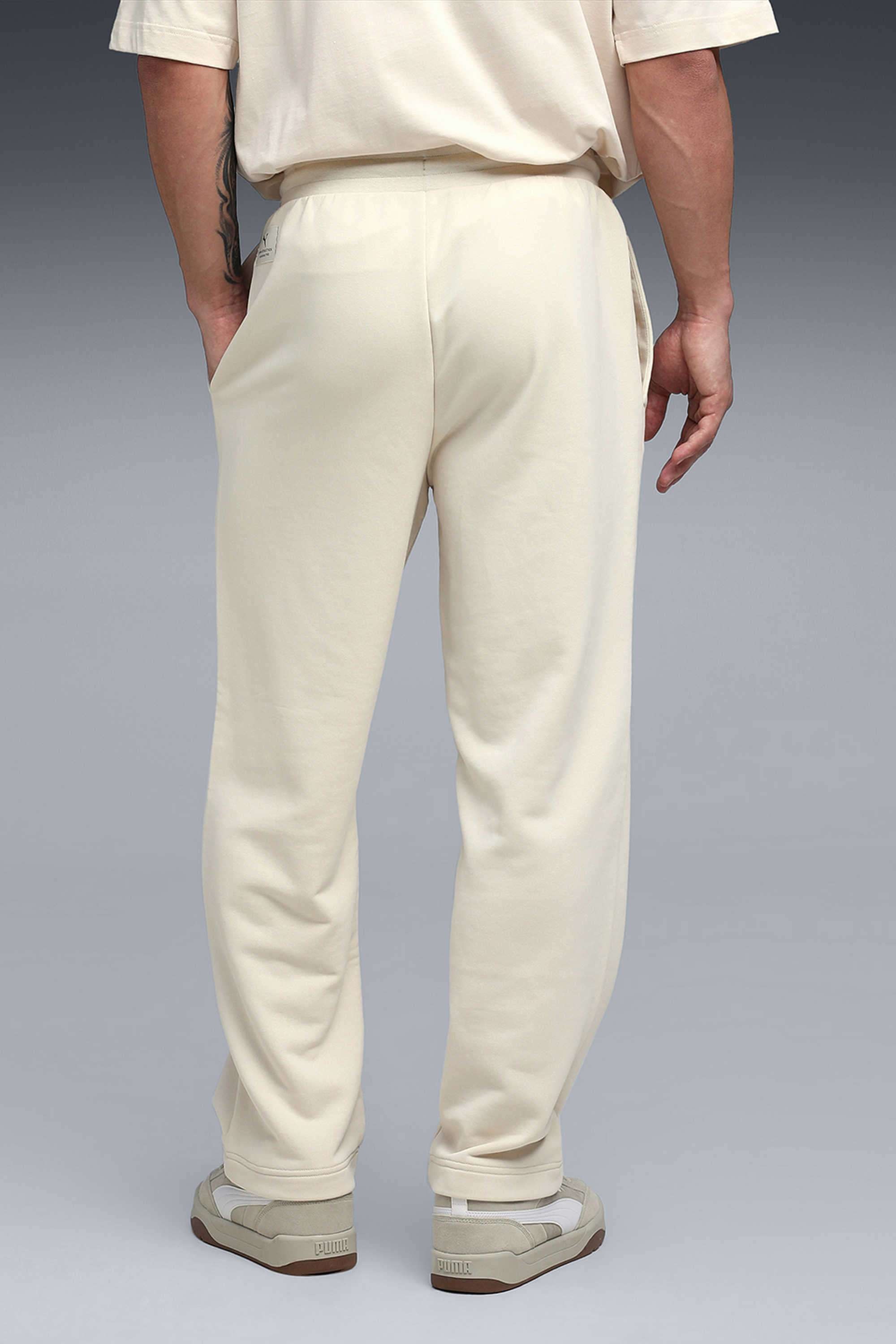 Solid-Cotton-Relaxed-Fit-Men-s-Pants