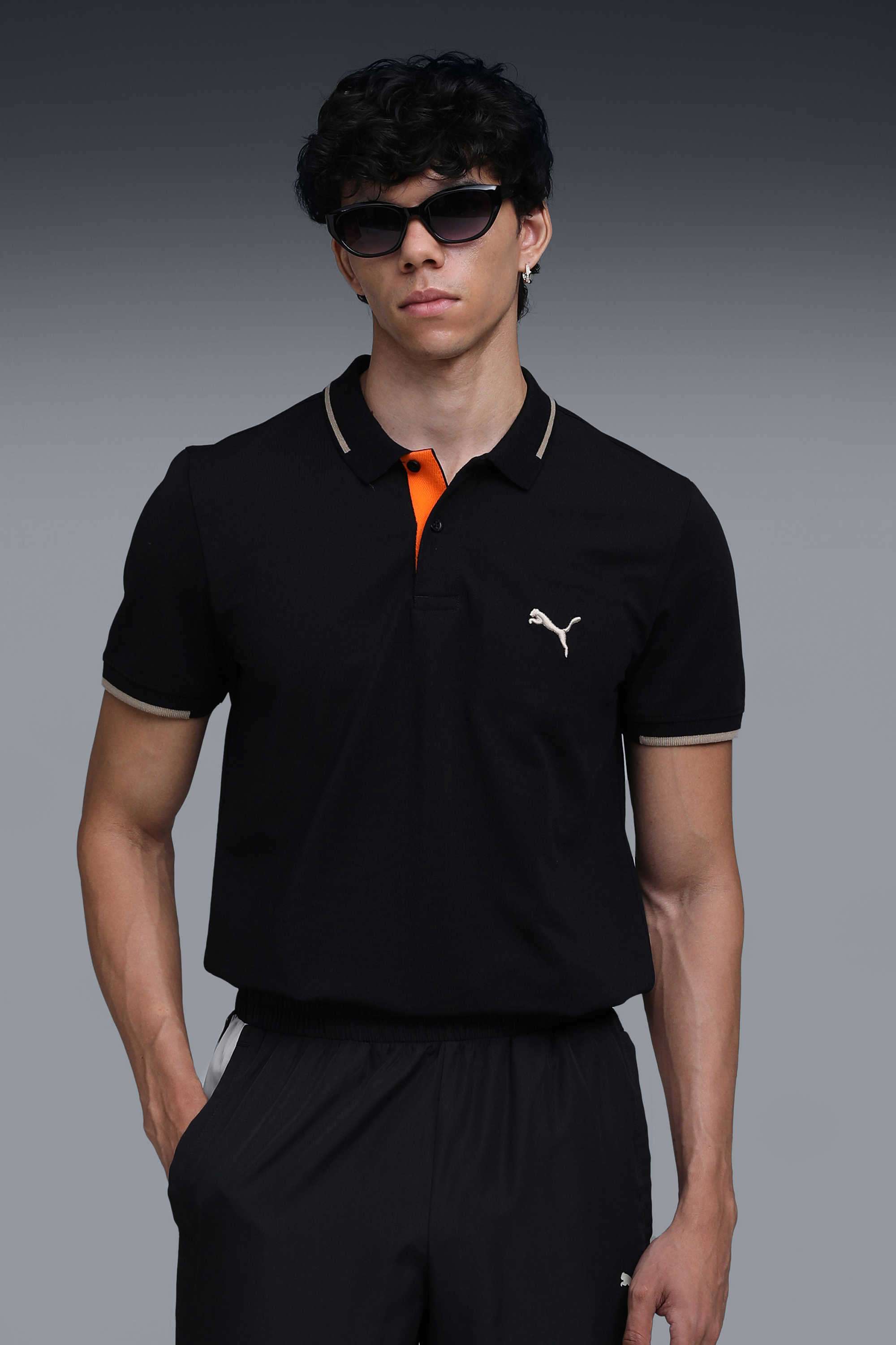 Color-Block-cotton-Slim-Fit-Men-s-T-Shirt