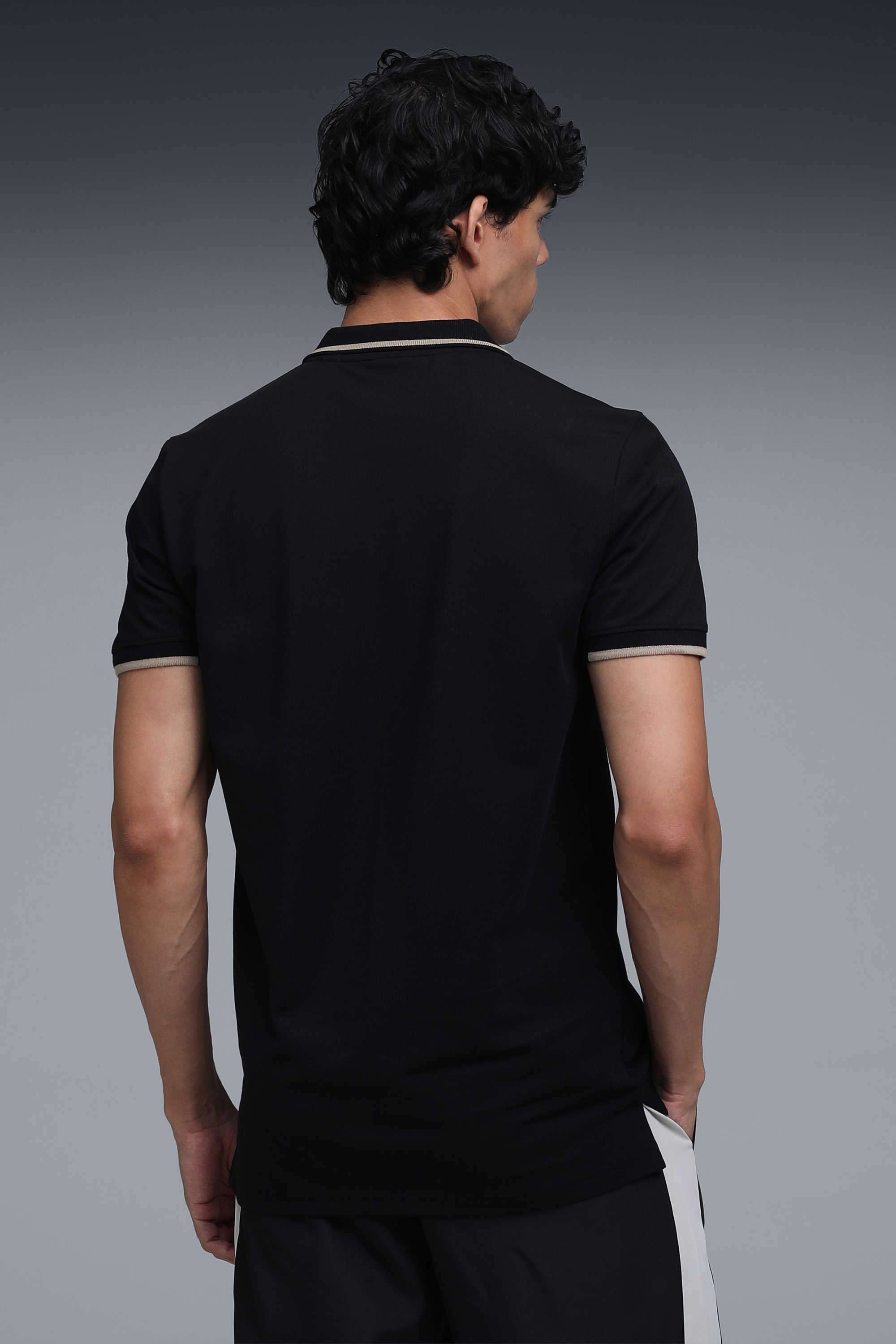 Color-Block-cotton-Slim-Fit-Men-s-T-Shirt