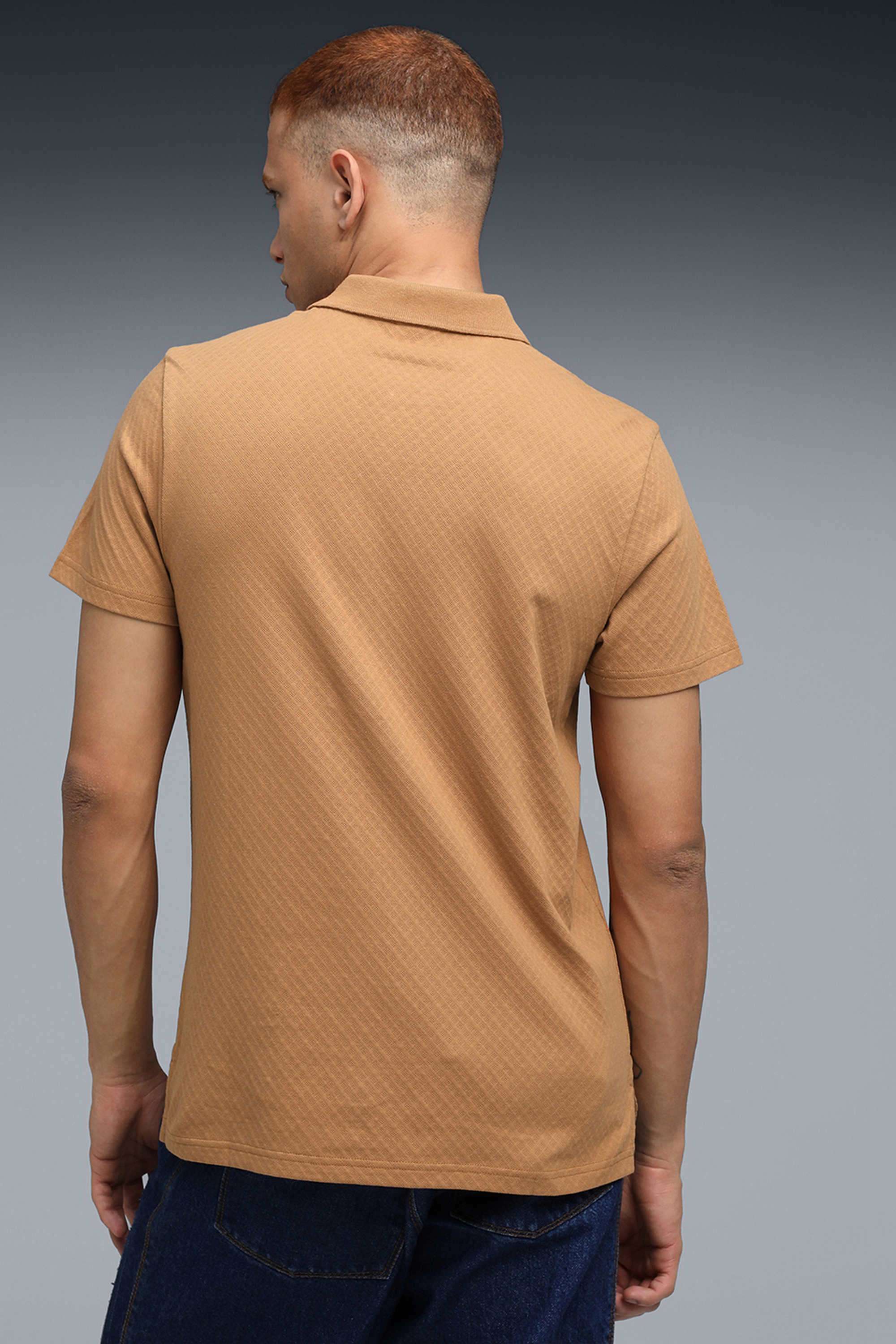 Solid-Cotton-Slim-Fit-Men-Polo-T-Shirt