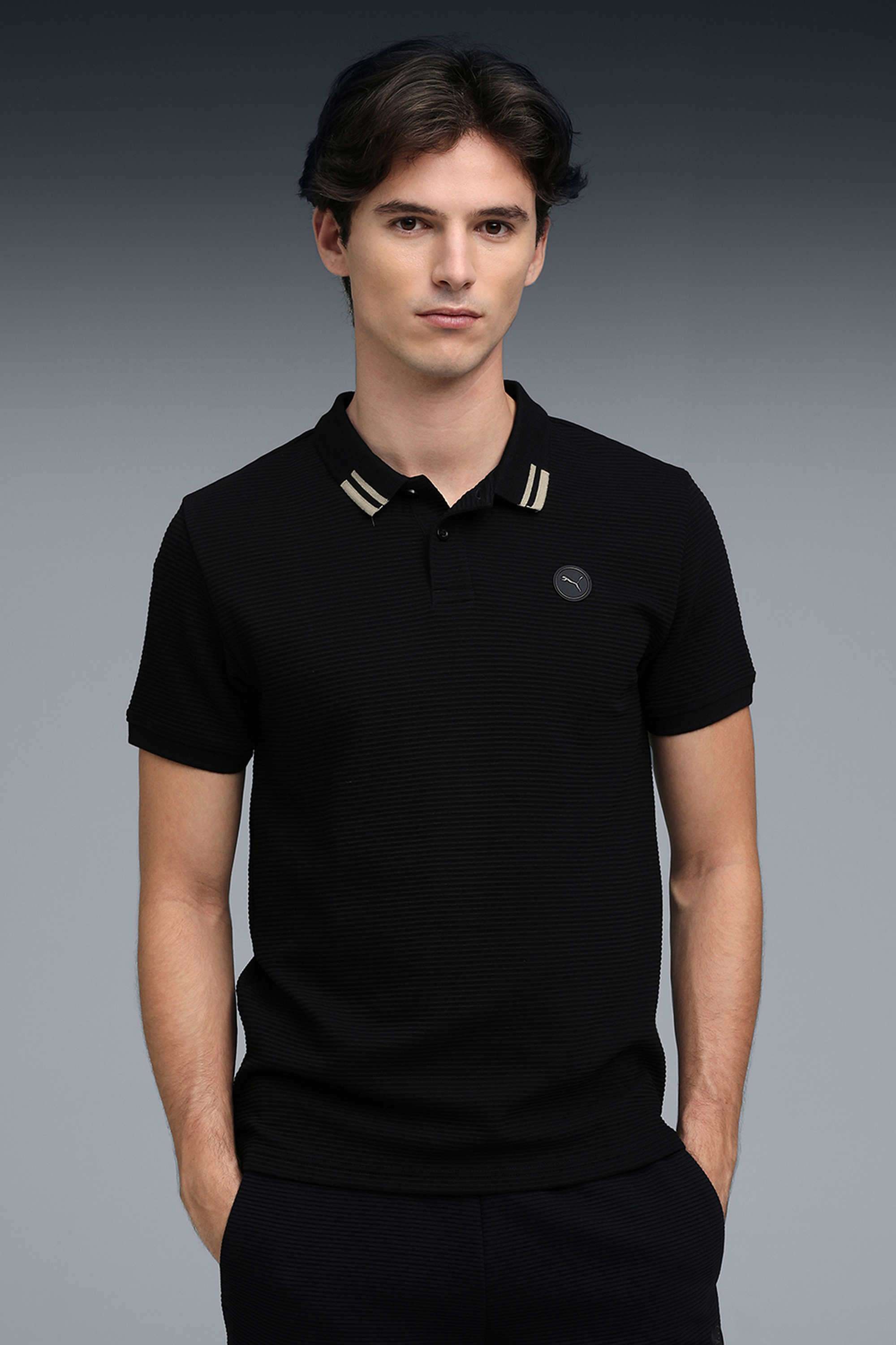 Solid-Cotton-Men-Casual-Wear-Slim-Fit-T-Shirt