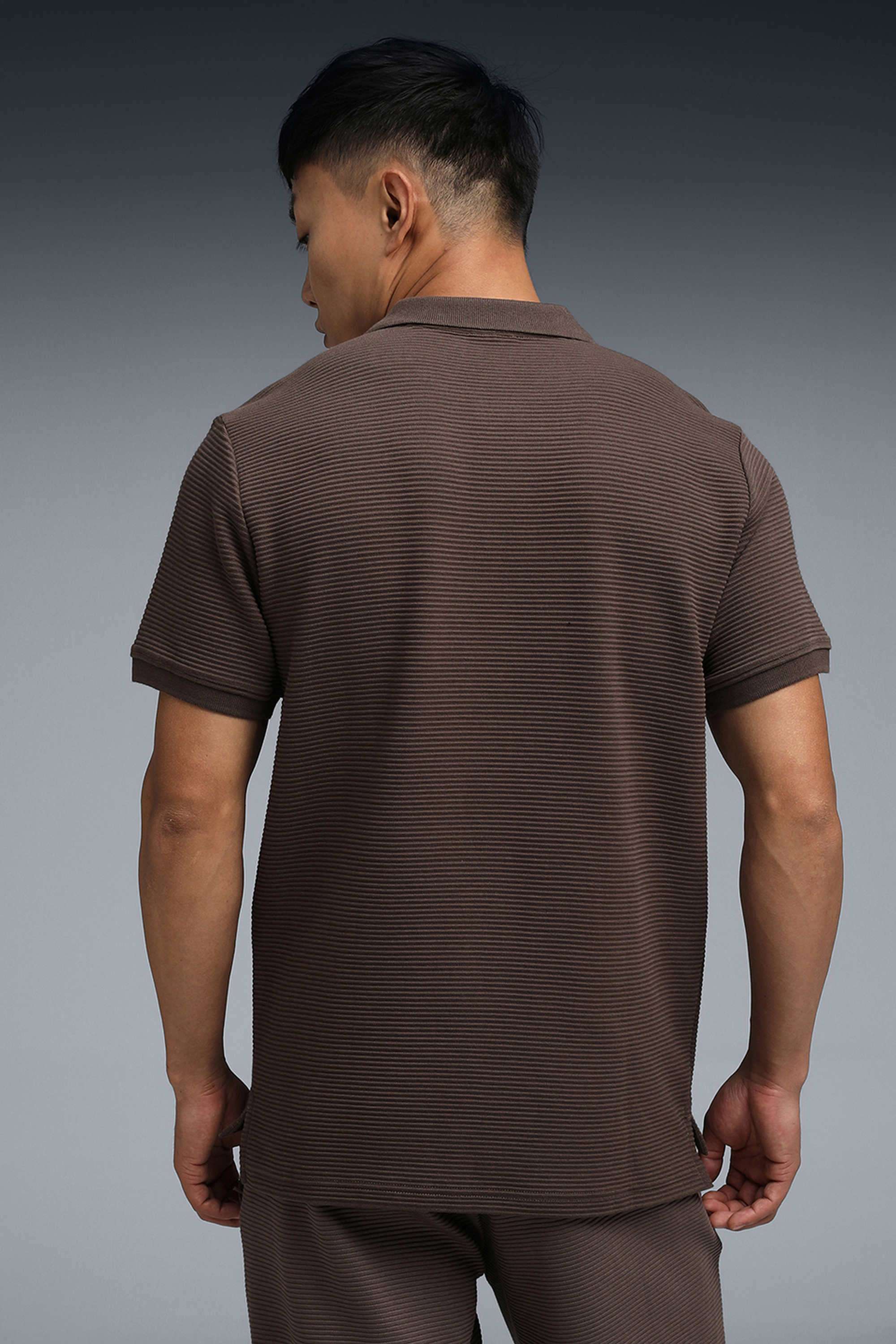 Solid-Cotton-Men-Casual-Wear-Slim-Fit-T-Shirt