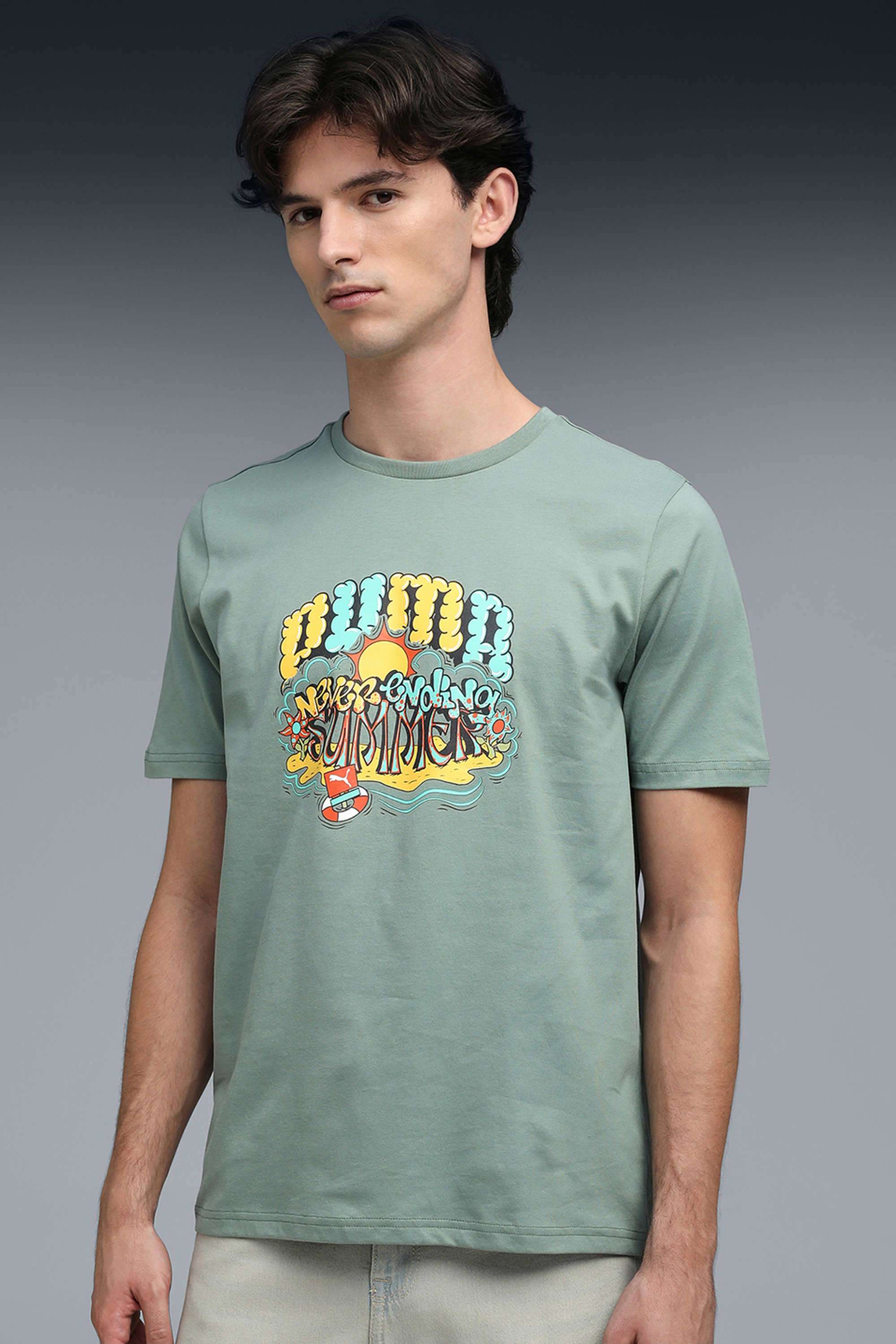 Graphic-Print-Cotton-Regular-Fit-Men-T-Shirt