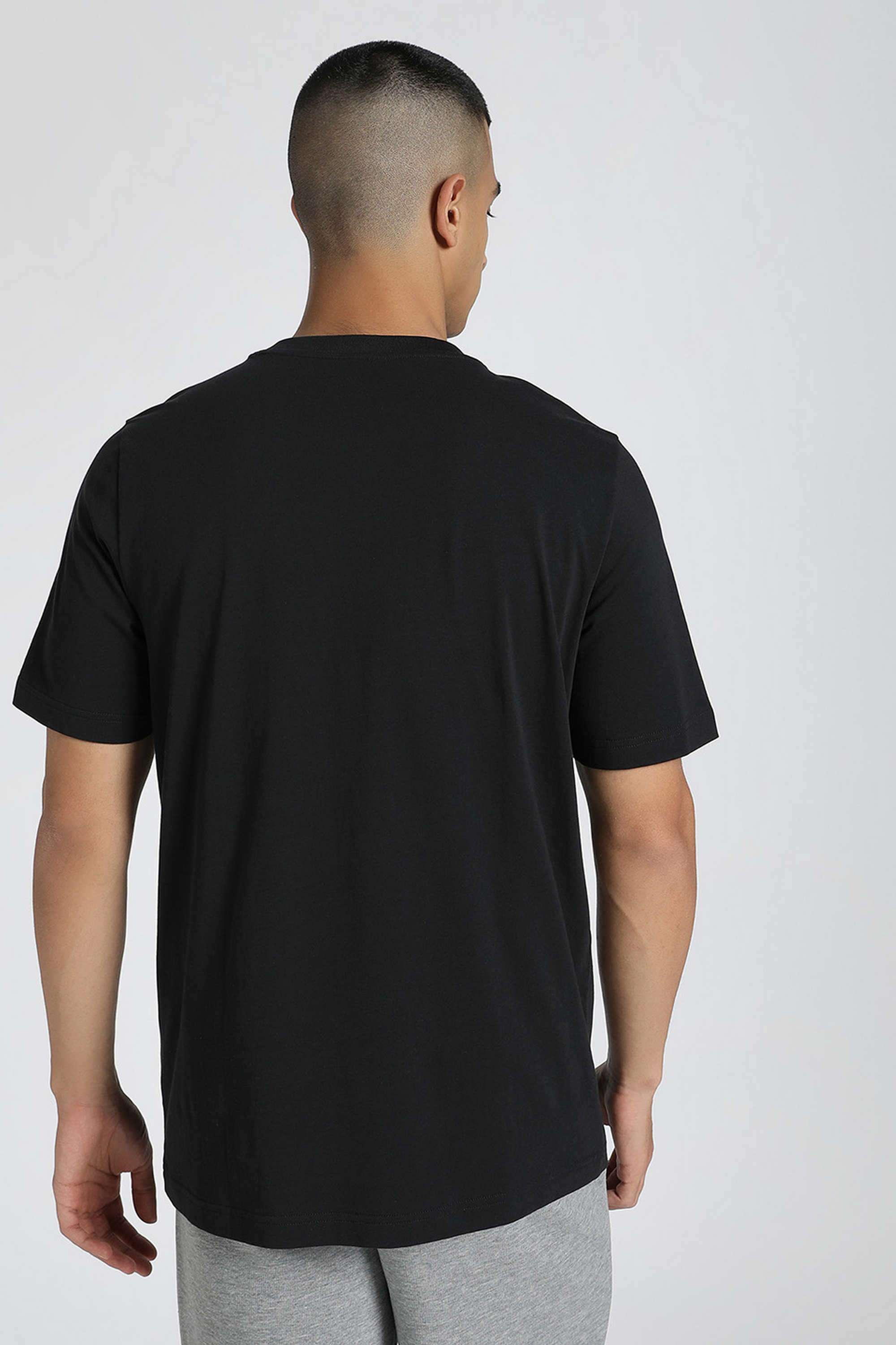 Solid-Cotton-Men-Casual-Wear-Regular-Fit-T-Shirt