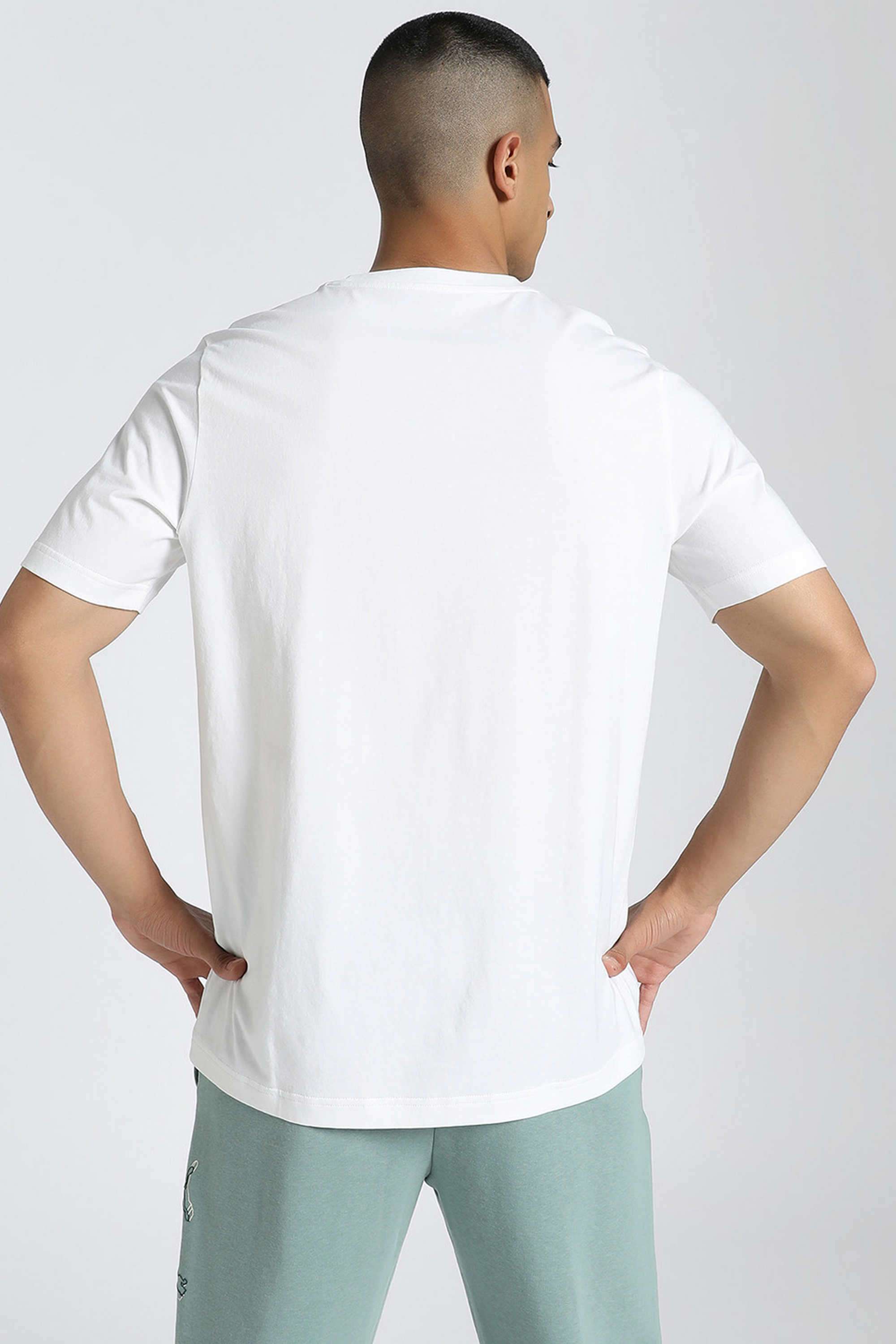 Solid-Cotton-Men-Casual-Wear-Regular-Fit-T-Shirt