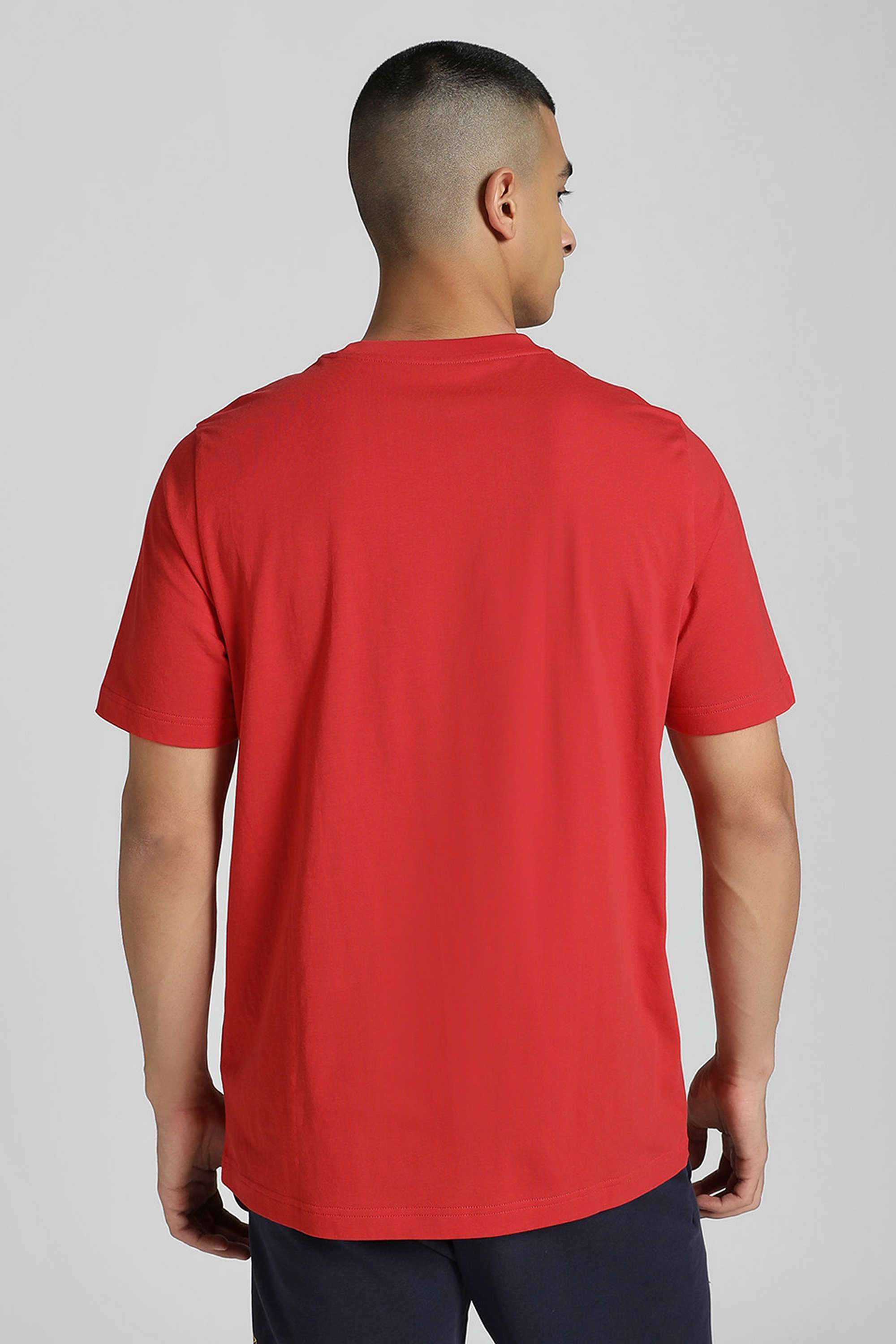 Solid-Cotton-Men-Casual-Wear-Regular-Fit-T-Shirt