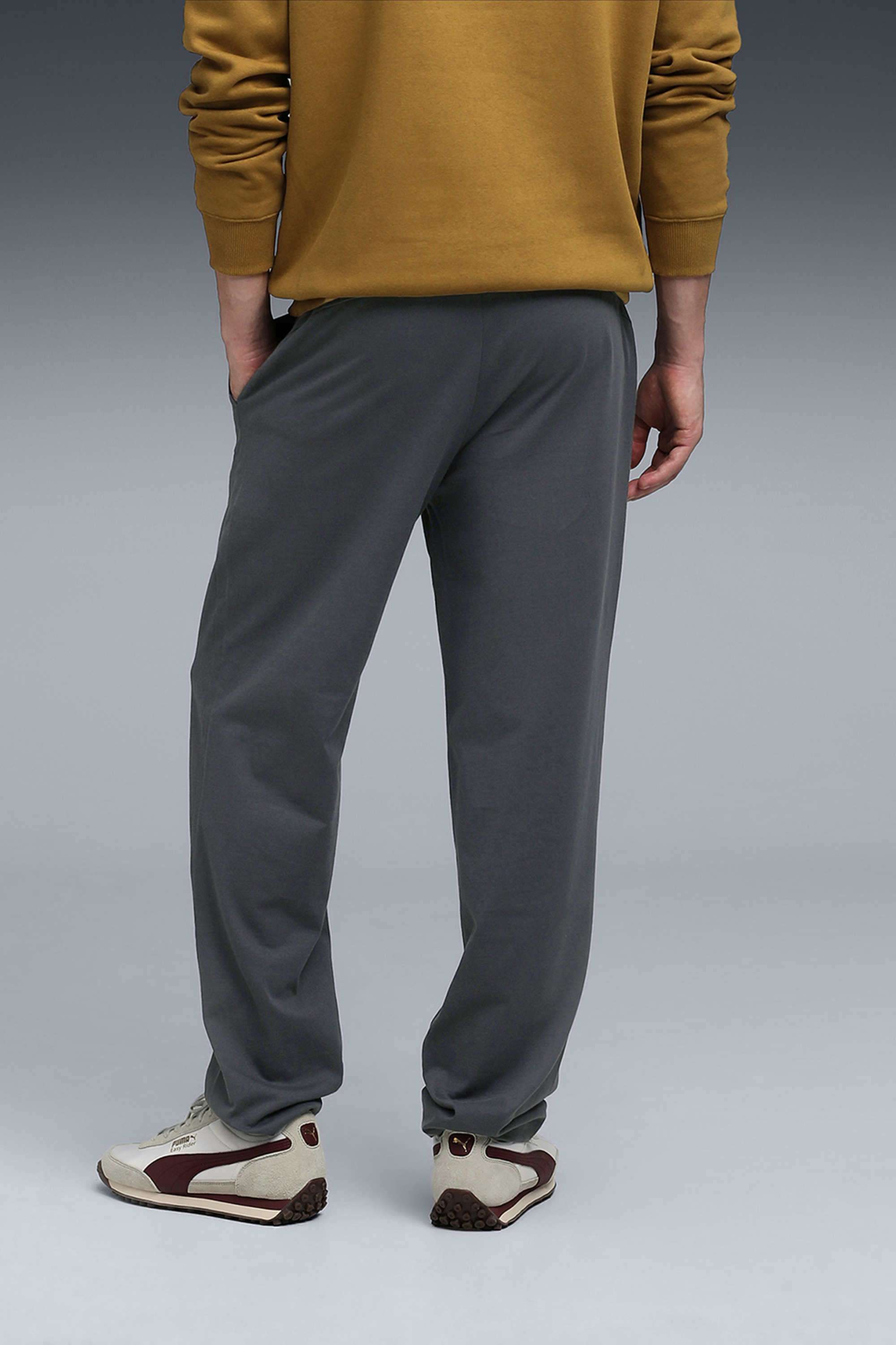 Solid-Cotton-Regular-Fit-Men-Track-Pants