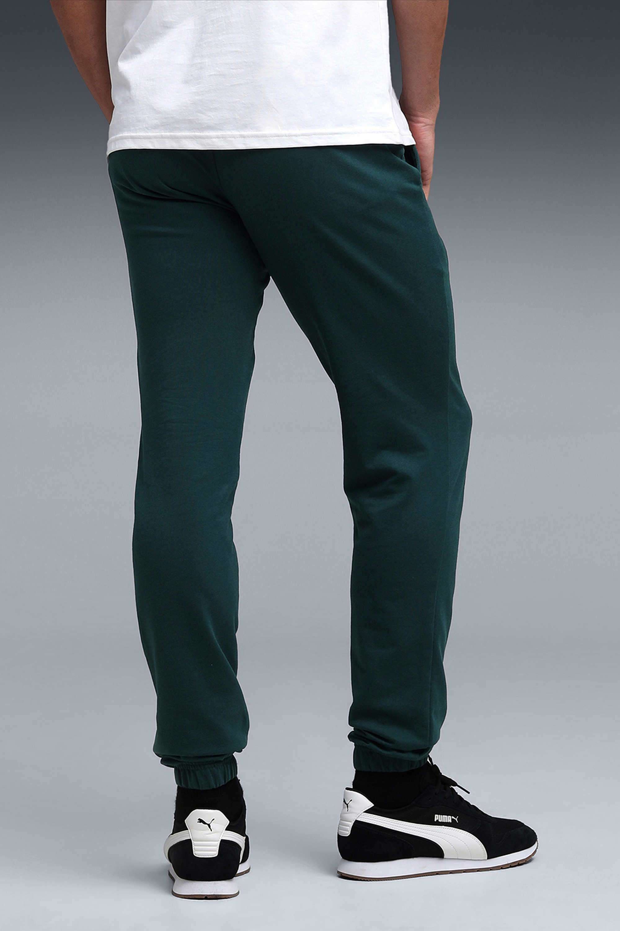 Solid-Cotton-Slim-Fit-Men-Track-Pants