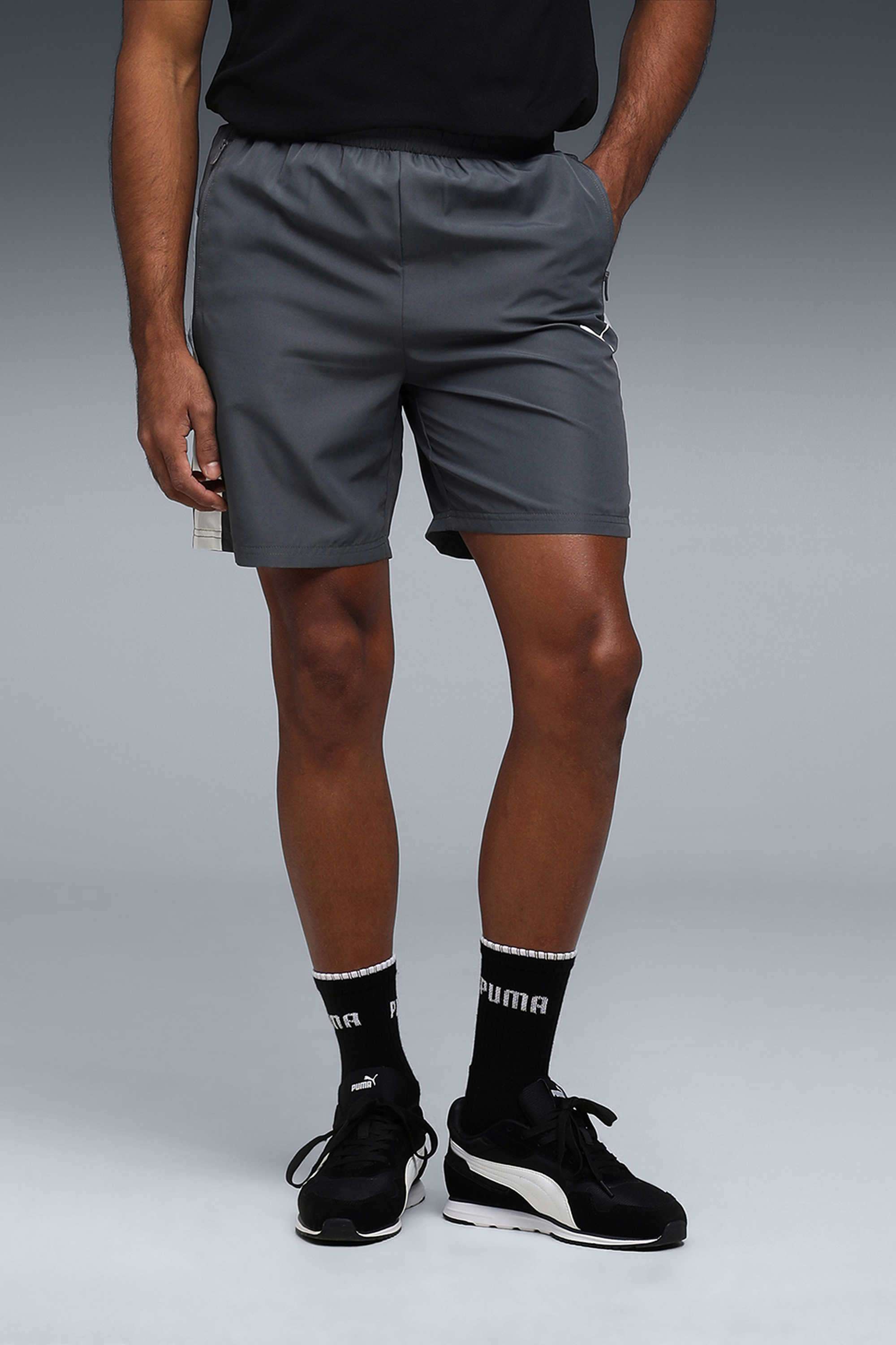 Solid-Cotton-Regular-Fit-Men-Shorts