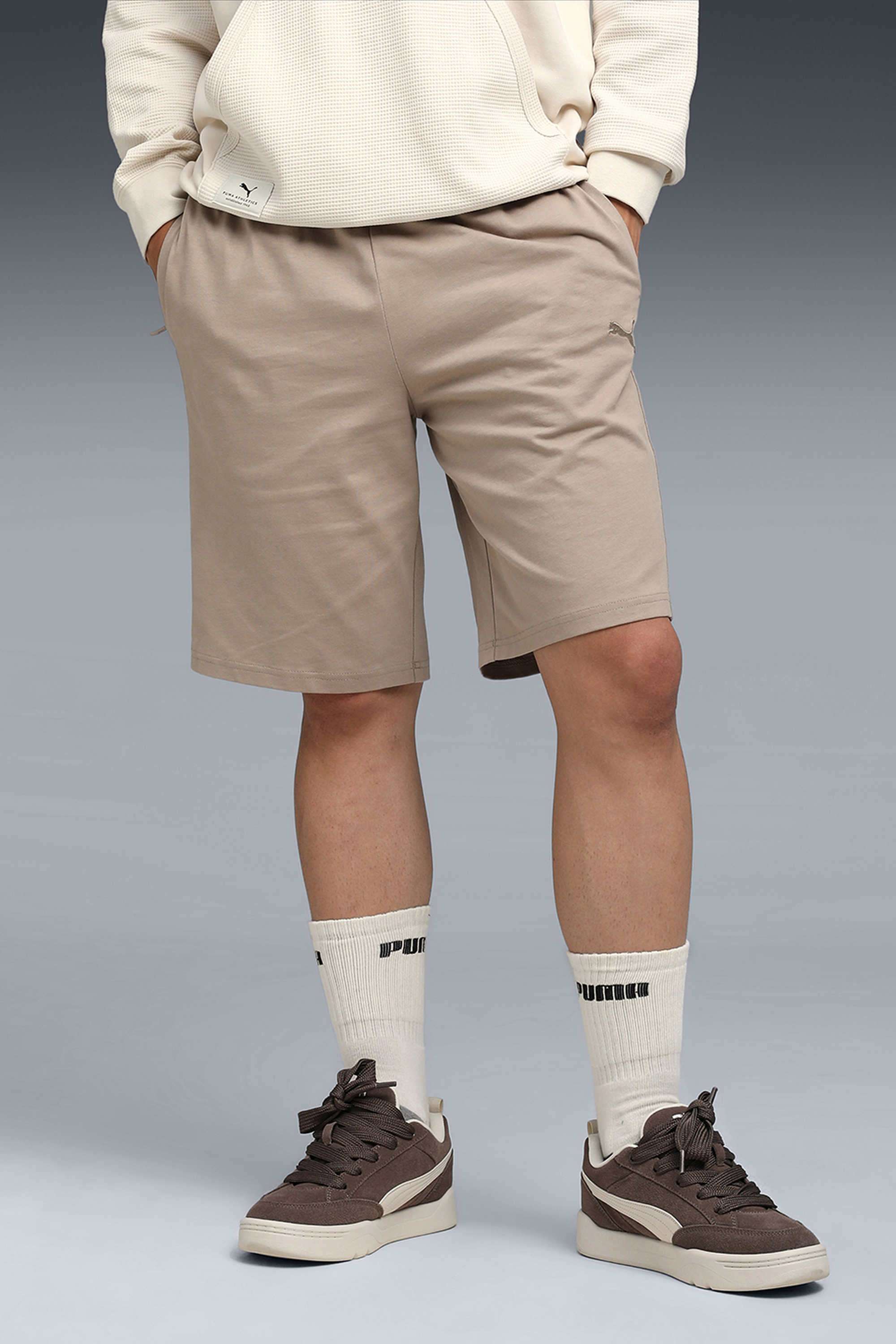 Solid-Cotton-Regular-Fit-Men-Shorts