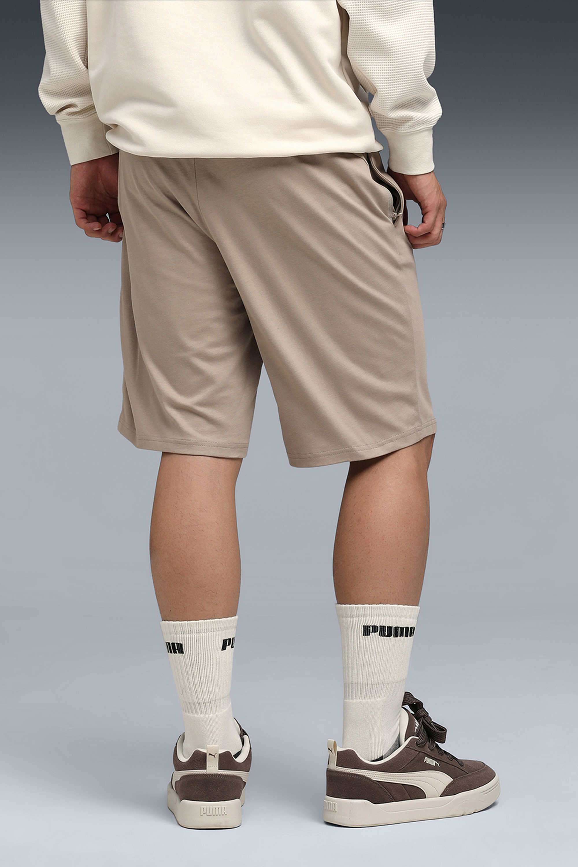 Solid-Cotton-Regular-Fit-Men-Shorts