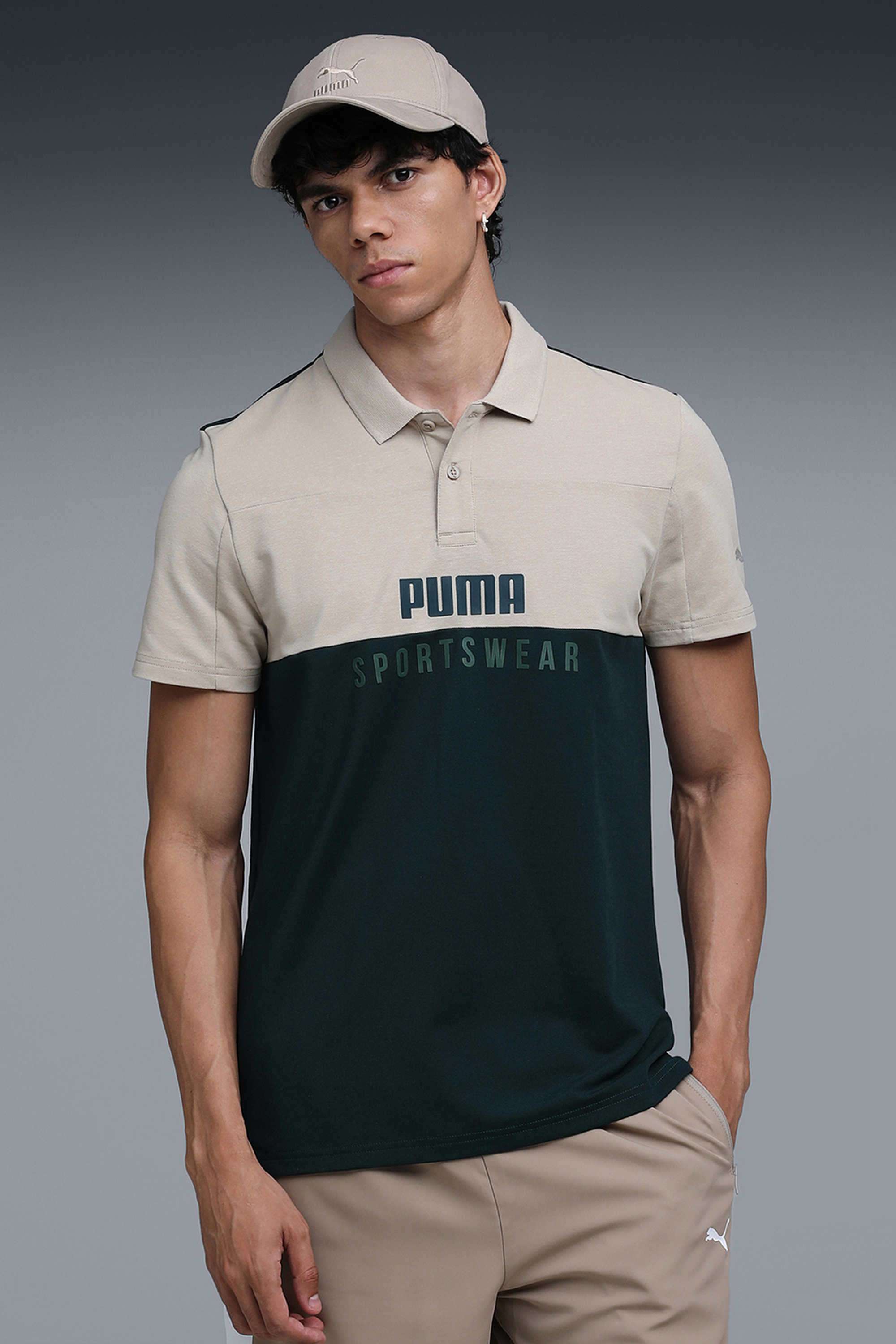 Color-Block-Cotton-Slim-Fit-Men-Polo-T-Shirt